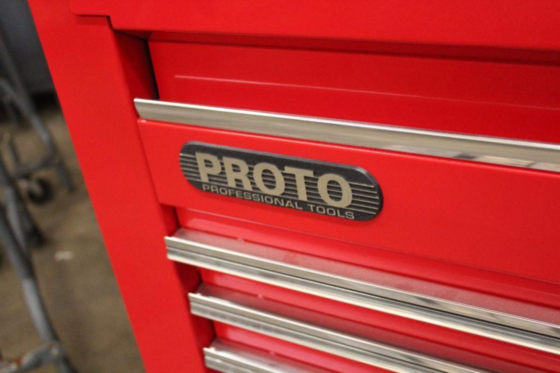 Proto Tool J456627-10RD 10 Drawer 66" Red Top Chest (new other) - Image 3 of 11