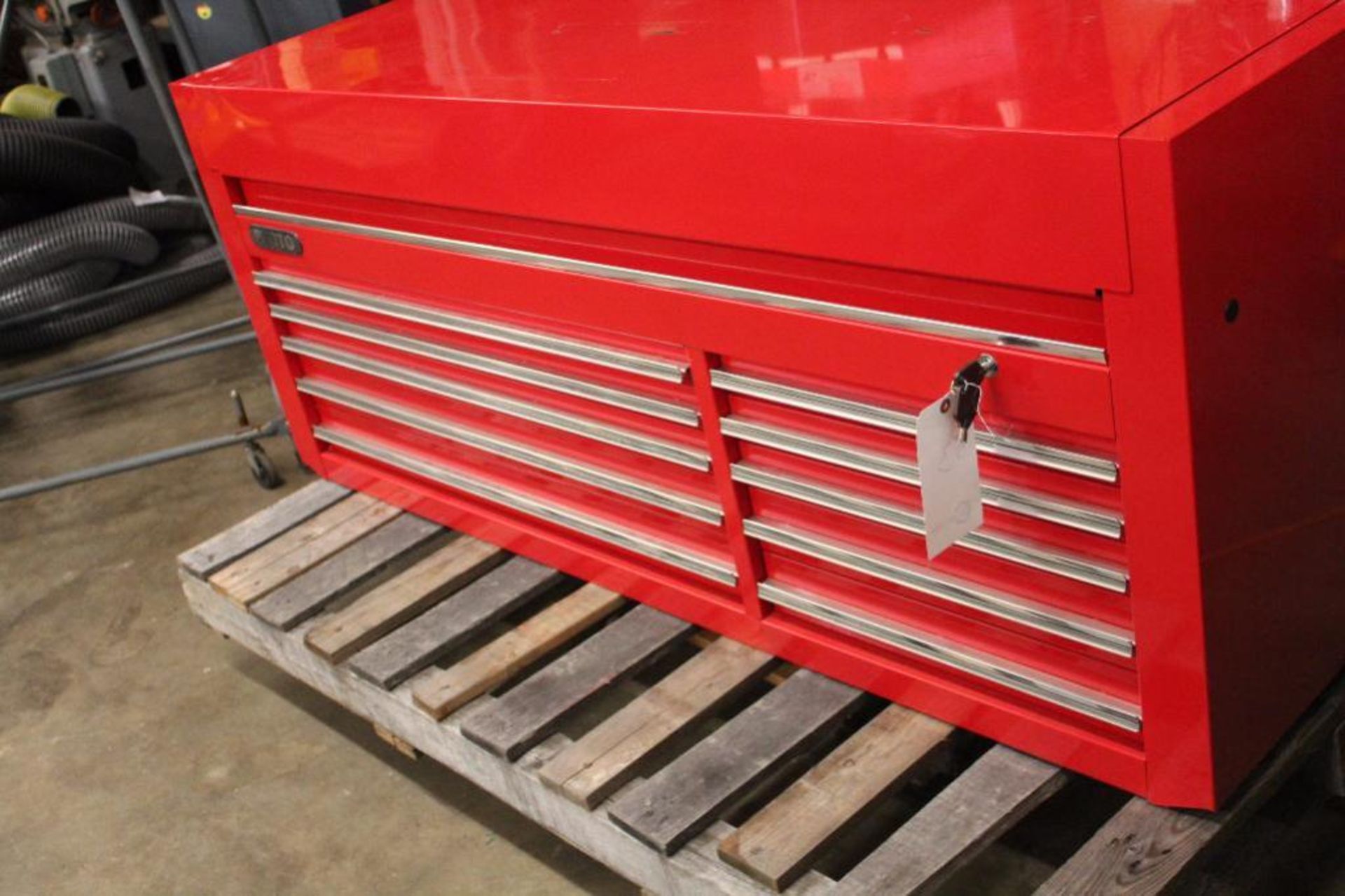 Proto Tool J456627-10RD 10 Drawer 66" Red Top Chest (new other) - Image 2 of 11