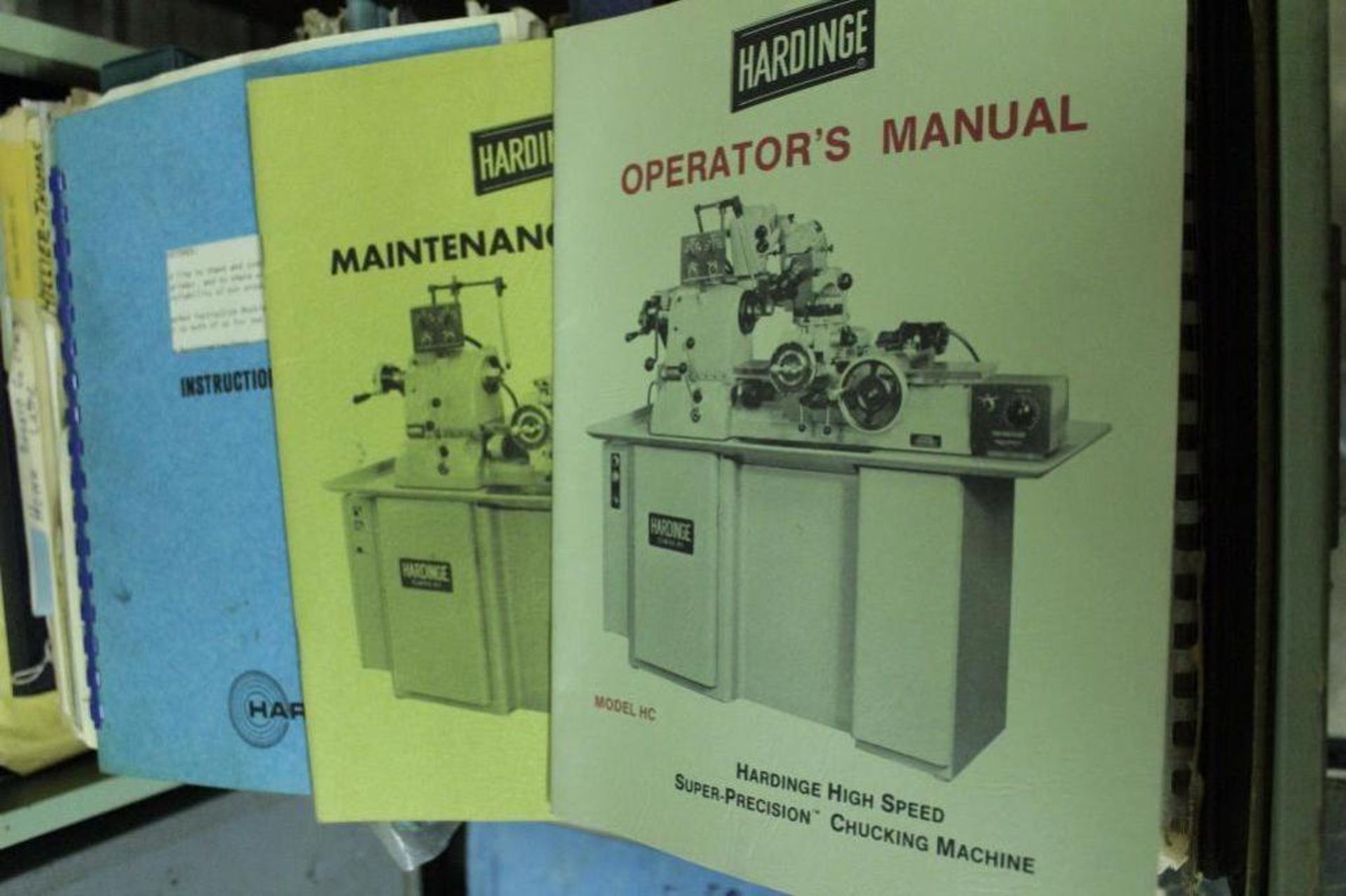 Vintage machinery manuals & brochures