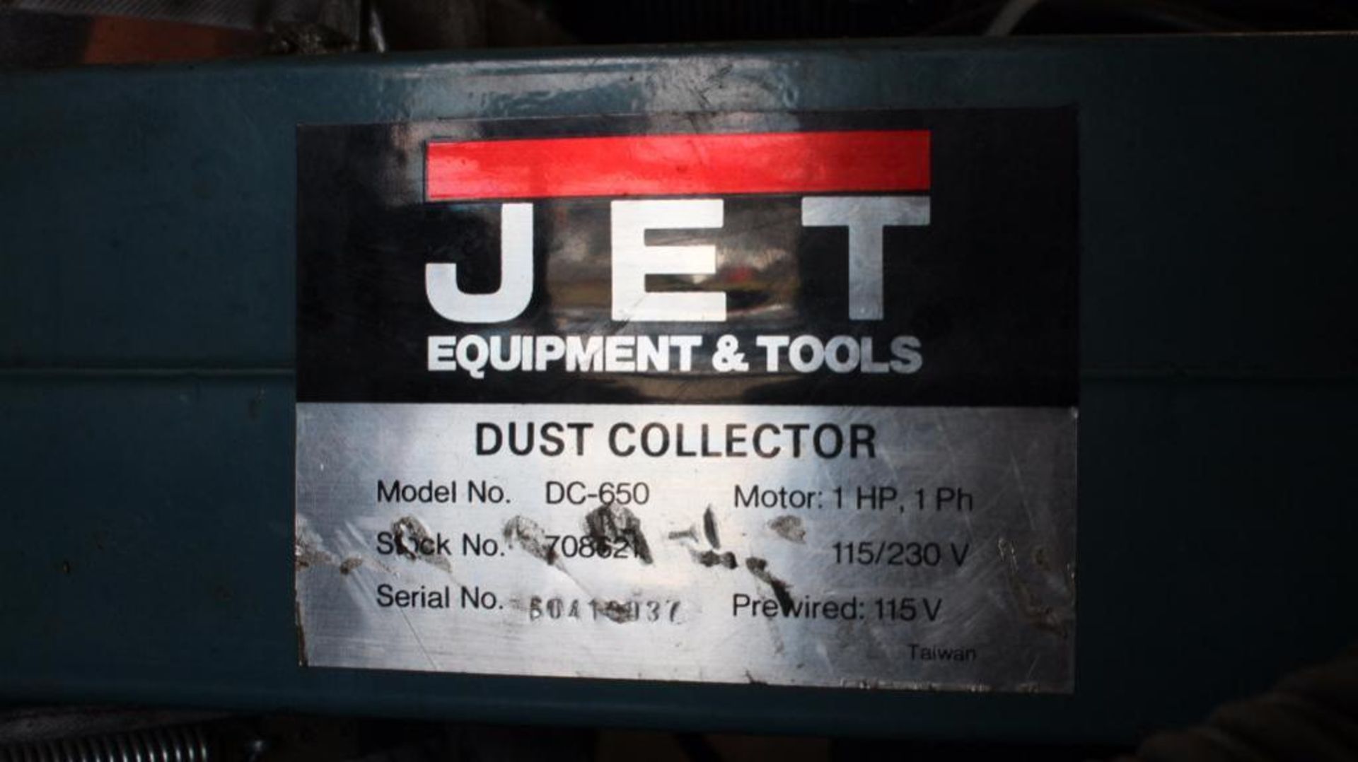 Jet DC-650 single bag dust collector - Image 4 of 4