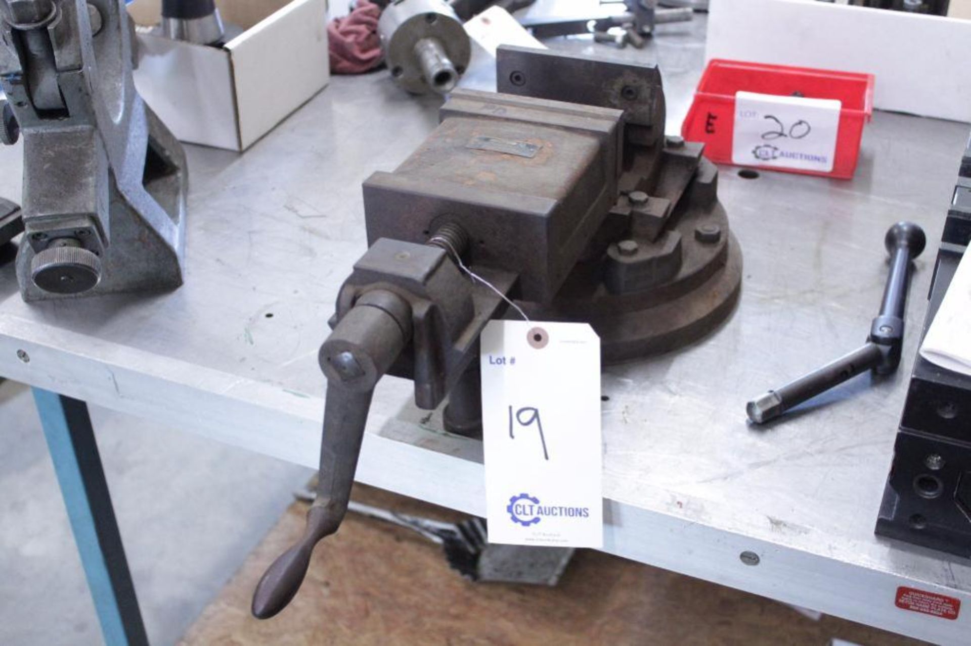 5.25" compound milling vise