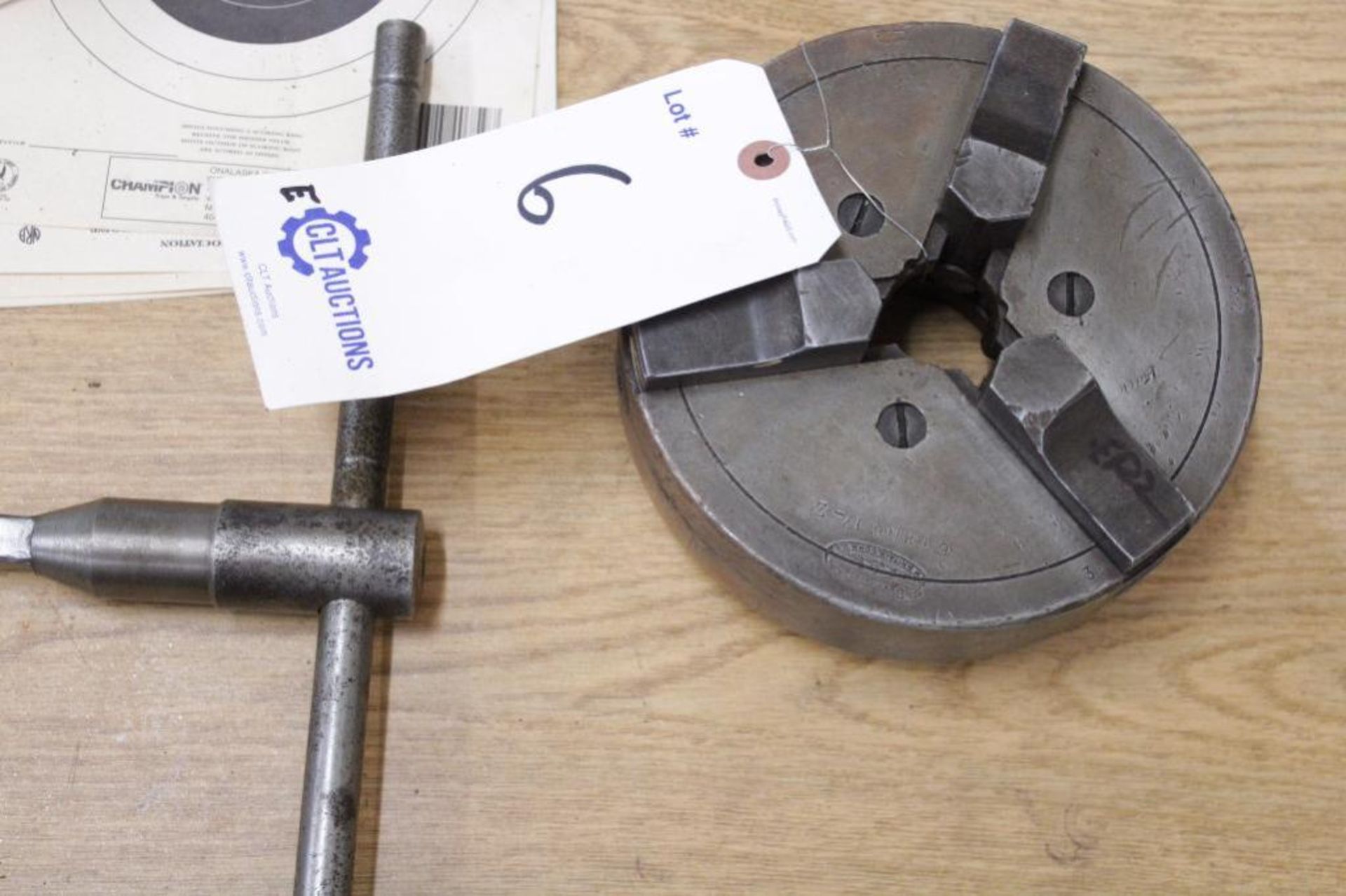 Union MFG 7" 3 jaw chuck