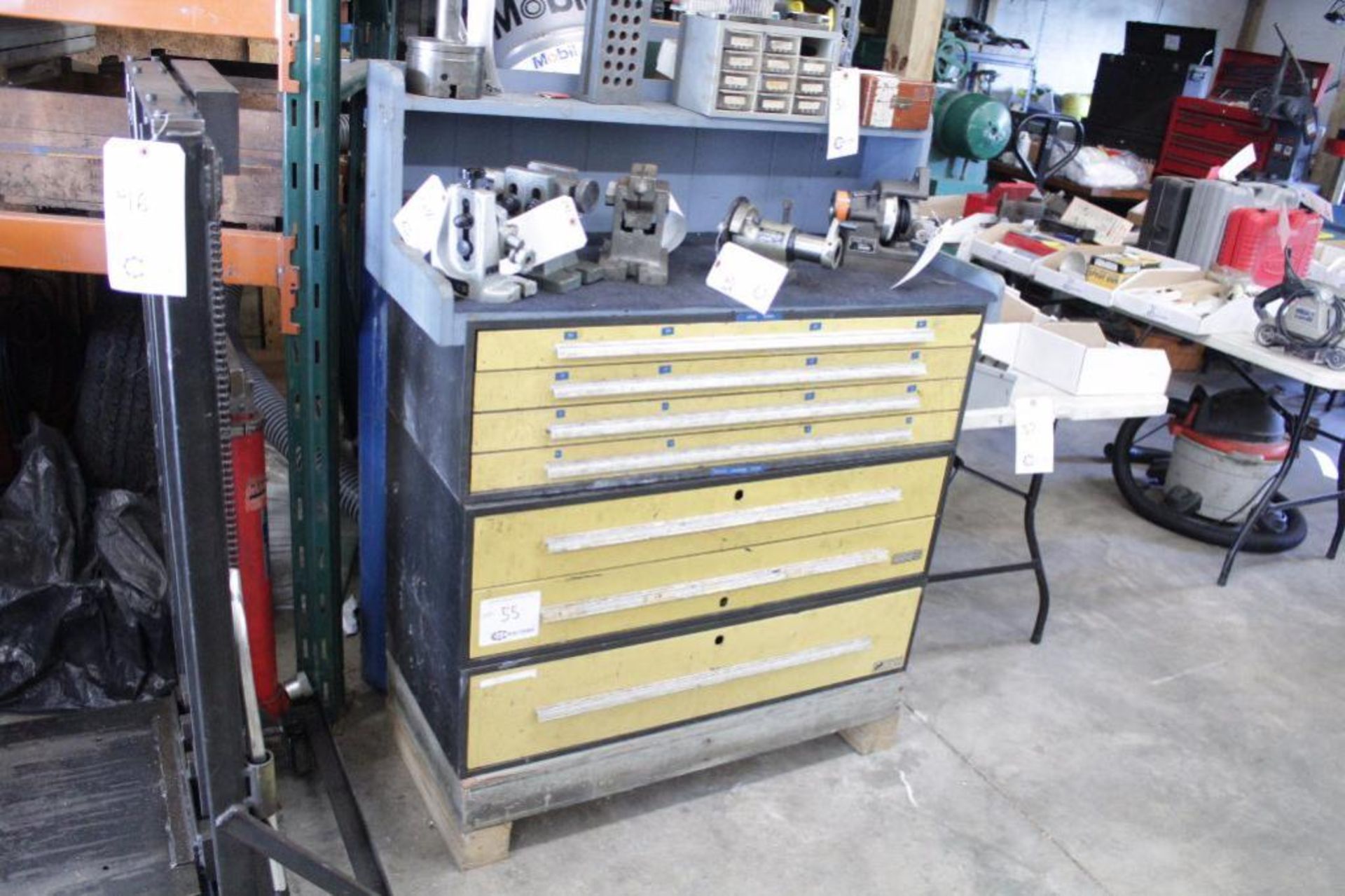 Tooling cabinet w/ wood top