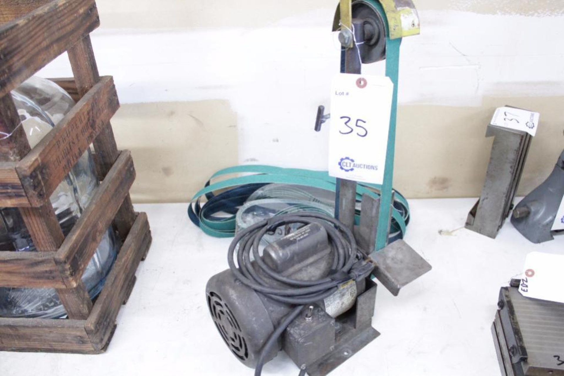 Baldor 1" belt sander