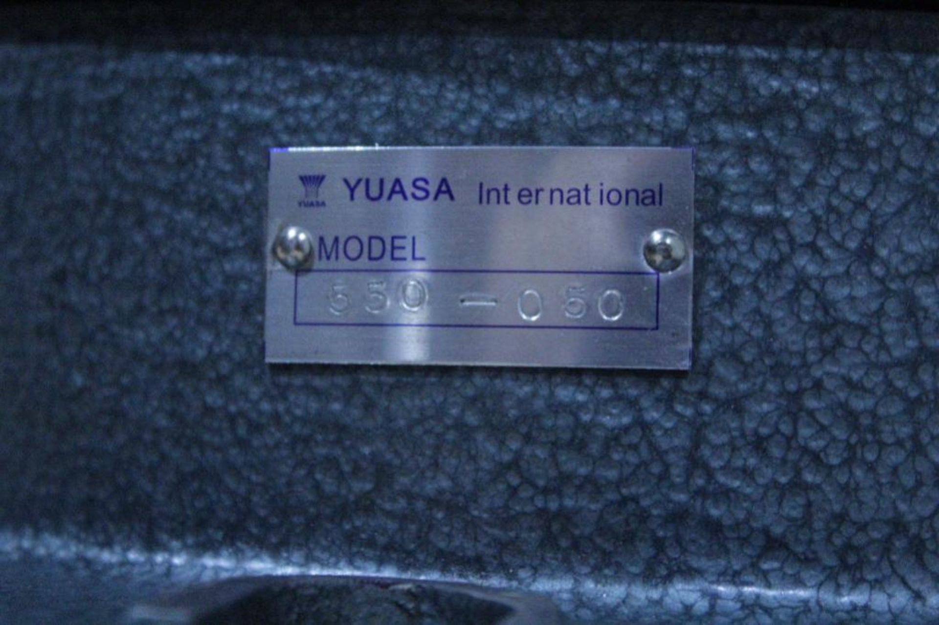 Yuasa 550-050 10" rotary table - Image 4 of 6