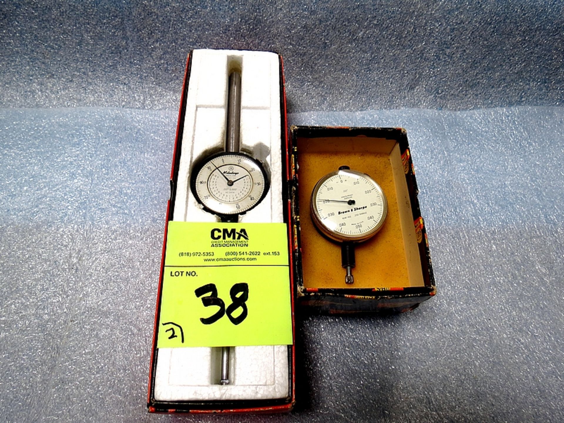 ASSORTED DIAL INDICATORS (IN BOX)