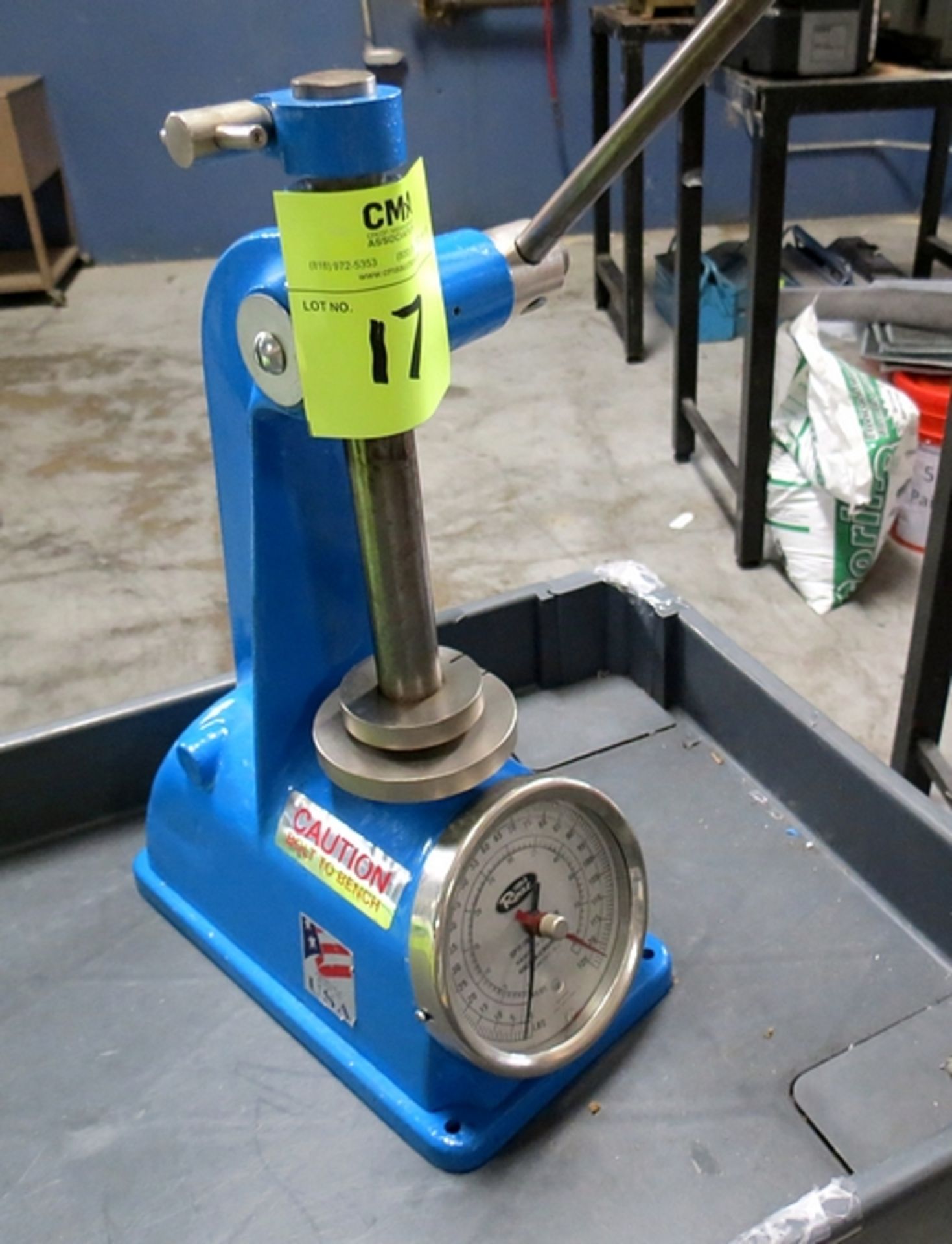 RIMCO SPRING TESTER 0-125 LBS.