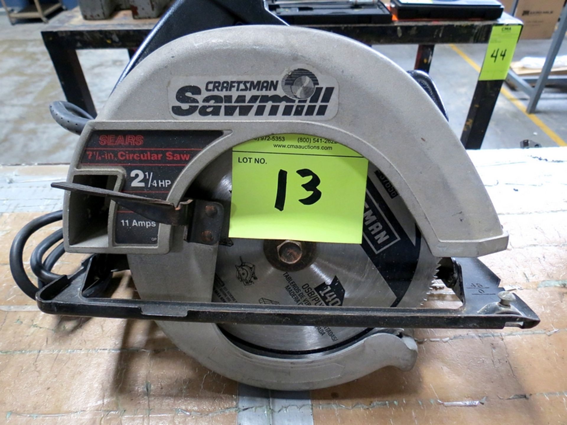 CRAFTSMAN 7 1/2 INCH CIRCULAR SAW