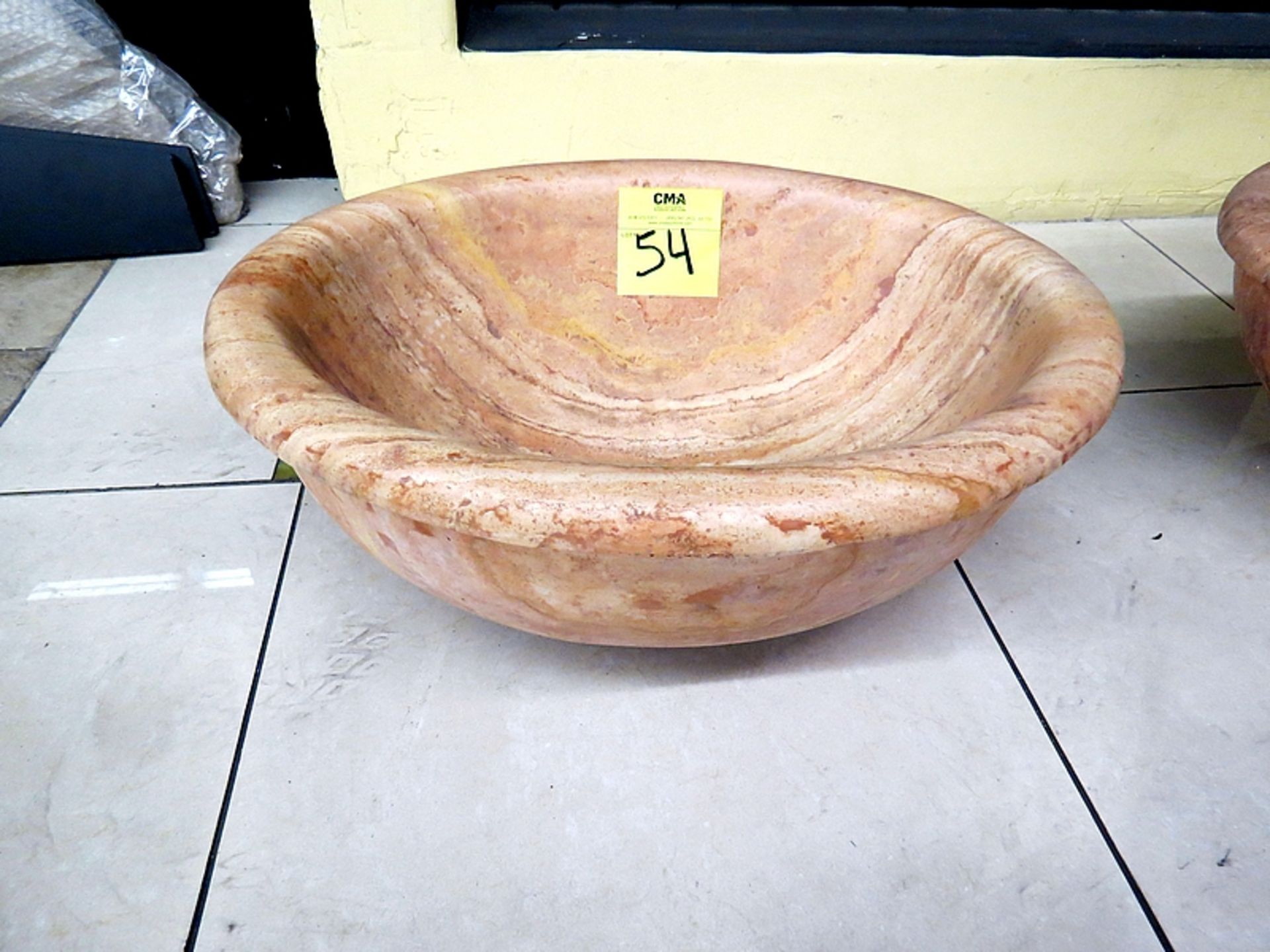 TRAVERTINE VESSEL SINK 17"