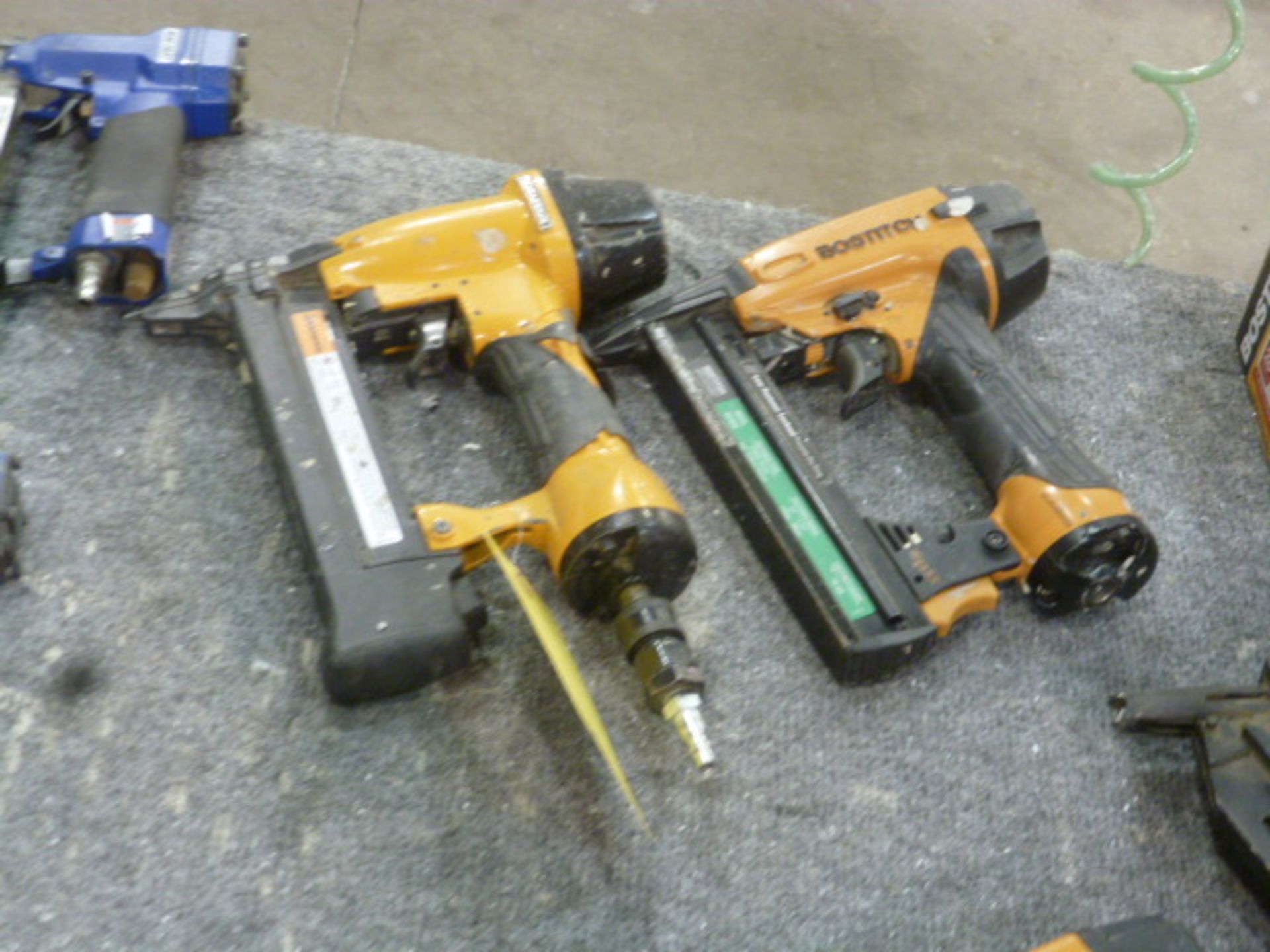 Stanley Pneumatic Stapler & Brad Nailer (2 Each)