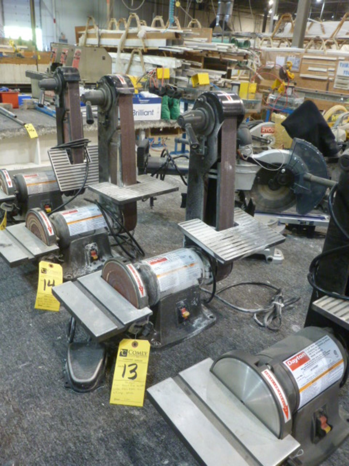 Dayton Belt & Disc Sander, 2"x6"