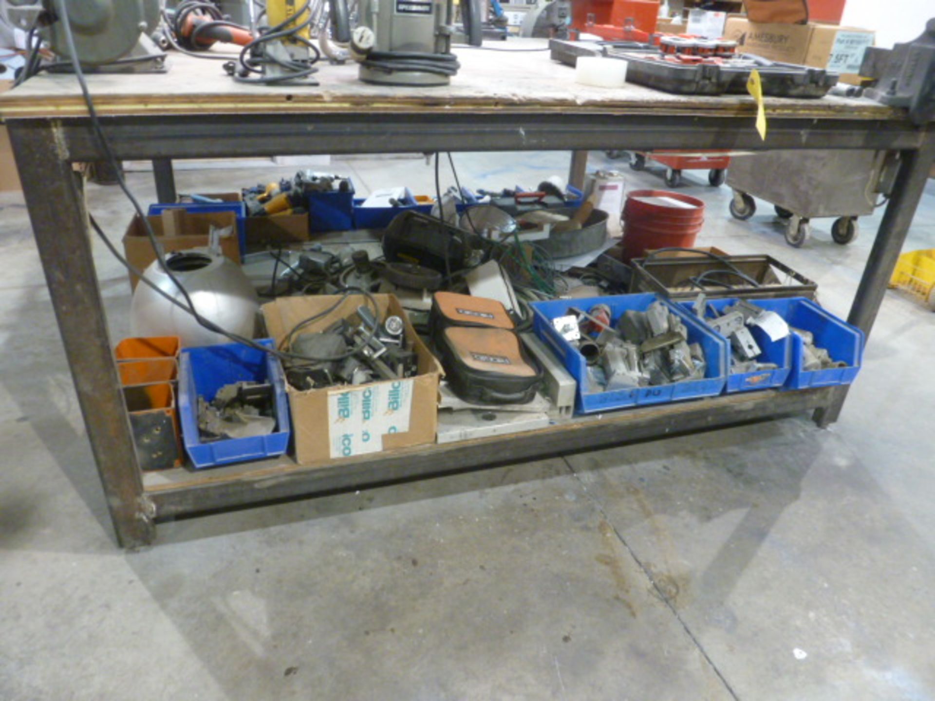 Vises, Bench Grinder, Drill Press, Pneumatic Tools, Etc. (Lot) - Image 5 of 5