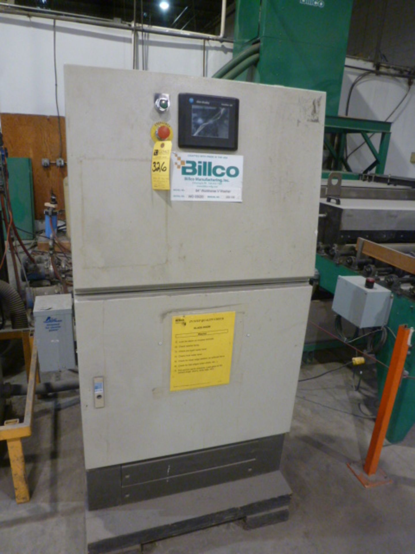 Billco Glass Washer, 84", m/n Workhorse V Washer, s/n W005020 - Image 6 of 7