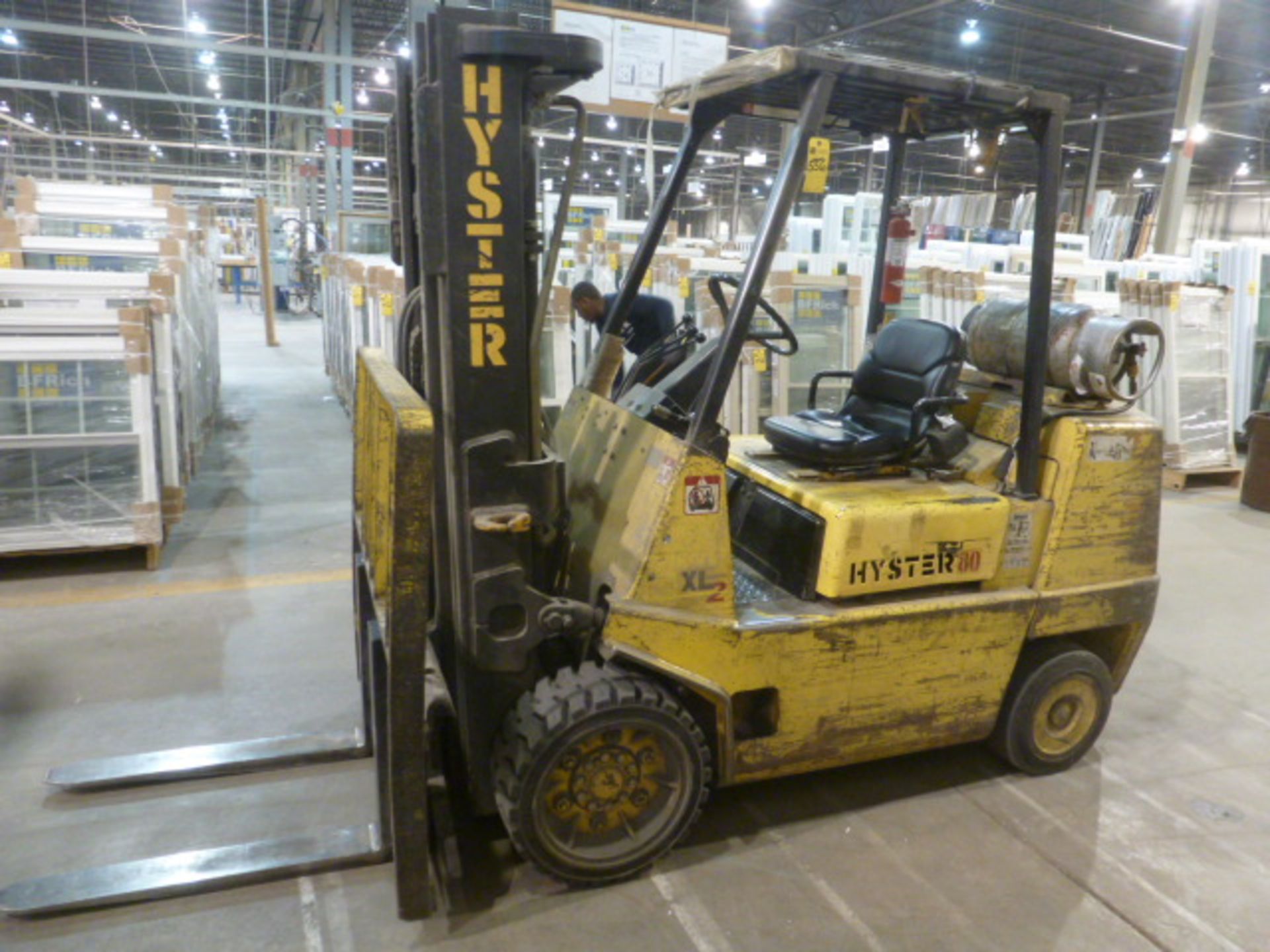 Hyster Forklift - 8,000# Capacity, Propane, m/n S80XL, s/n D004V05C73M, Hours: 1,875