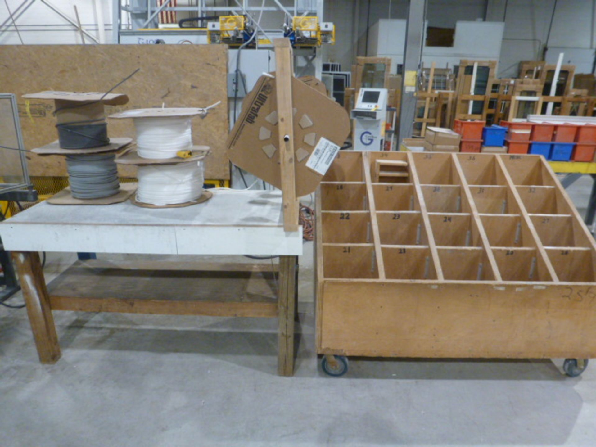 Window Parts, Draft Tables, Ultra Loc, Electric Routers, Installation Work Tables, Etc. (Lot) - Image 2 of 7