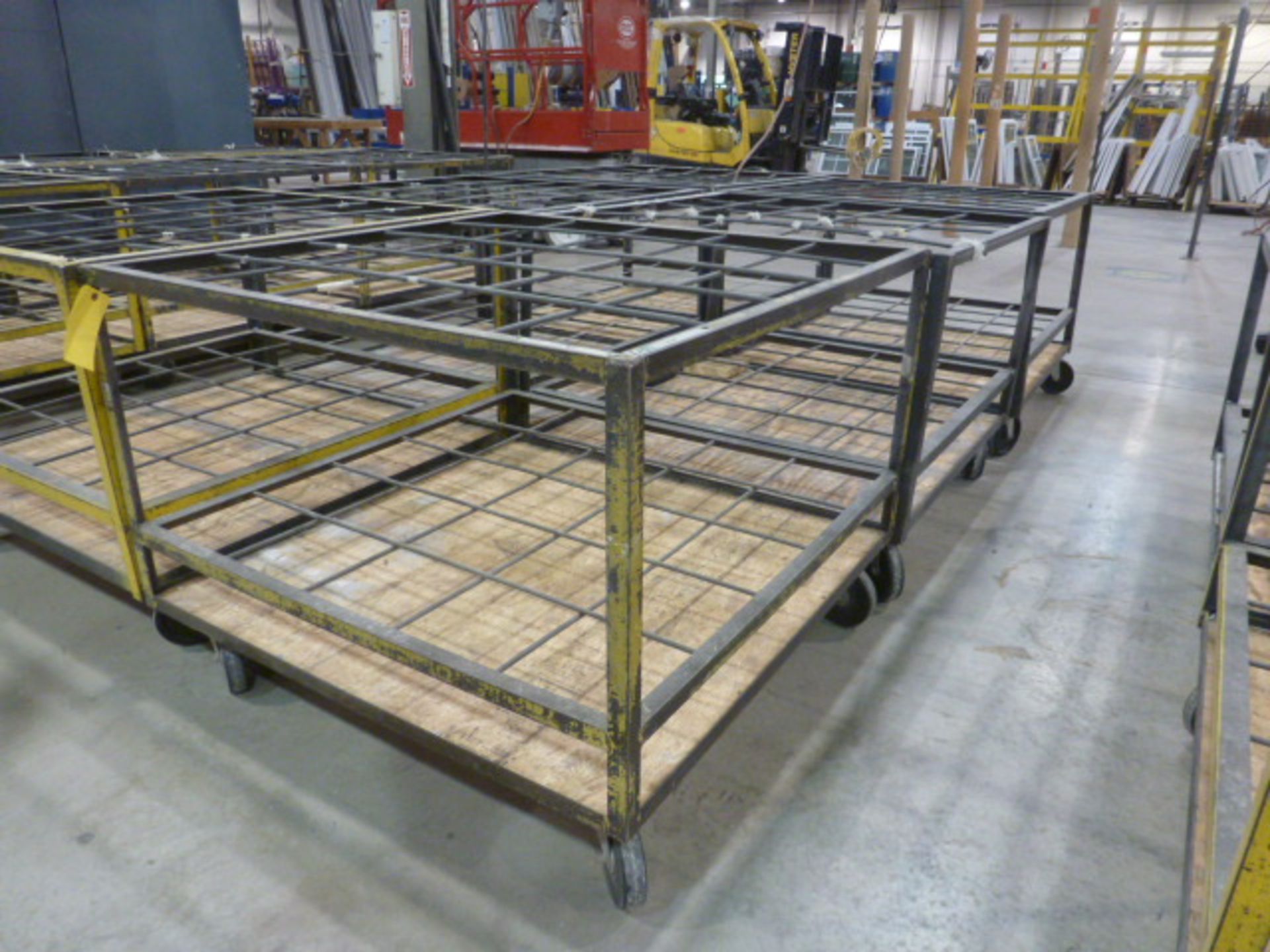 Steel Grid Carts (3 Each)