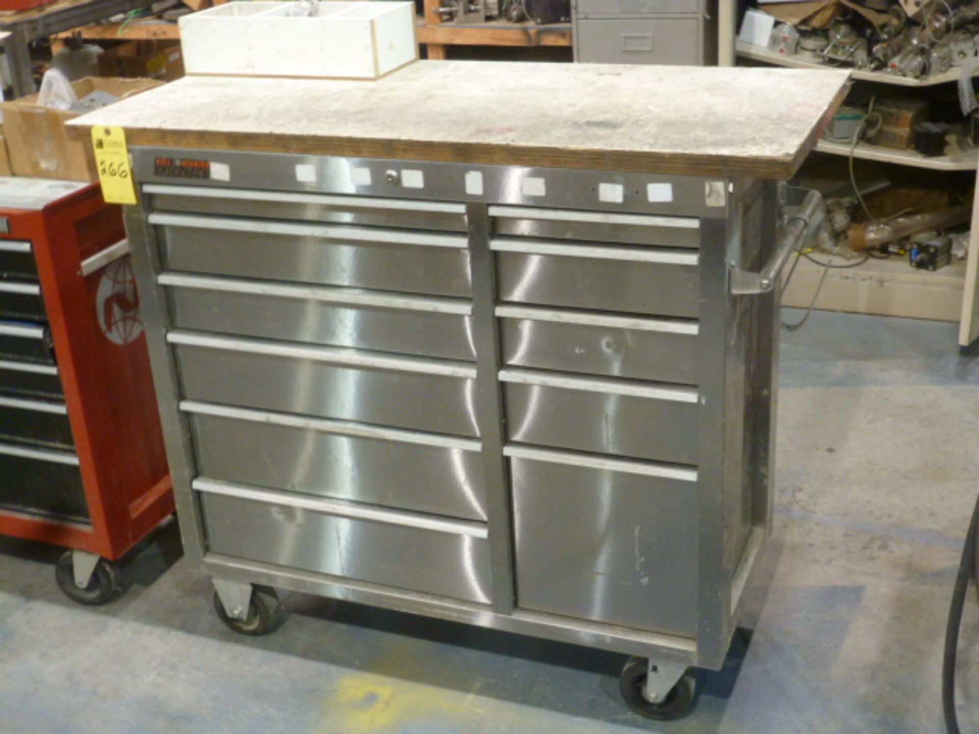 Portable 11-Drawer Tool Chest w/Contents