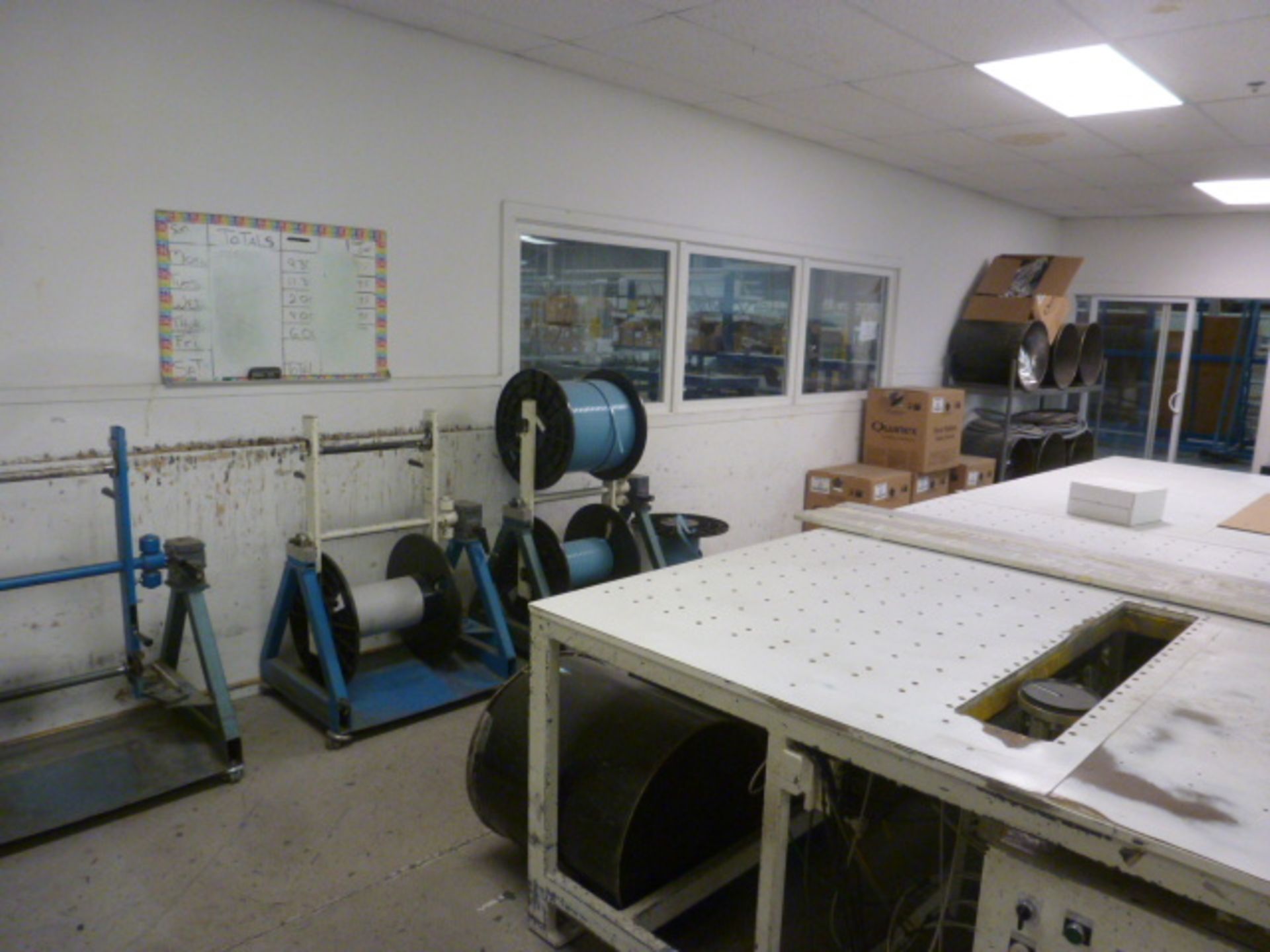 Contents of Glass Room, Tables, Rollers, Space Savers, Etc. (Lot) - Image 3 of 5