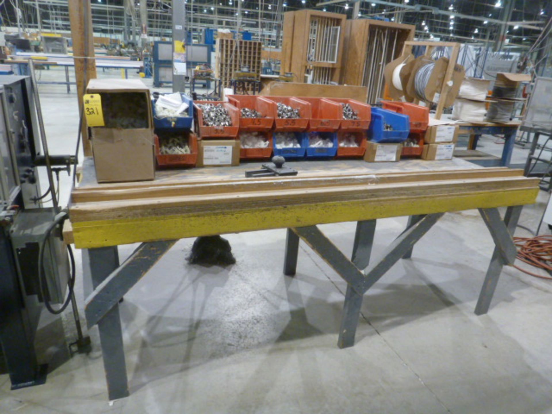 Window Parts, Draft Tables, Ultra Loc, Electric Routers, Installation Work Tables, Etc. (Lot)