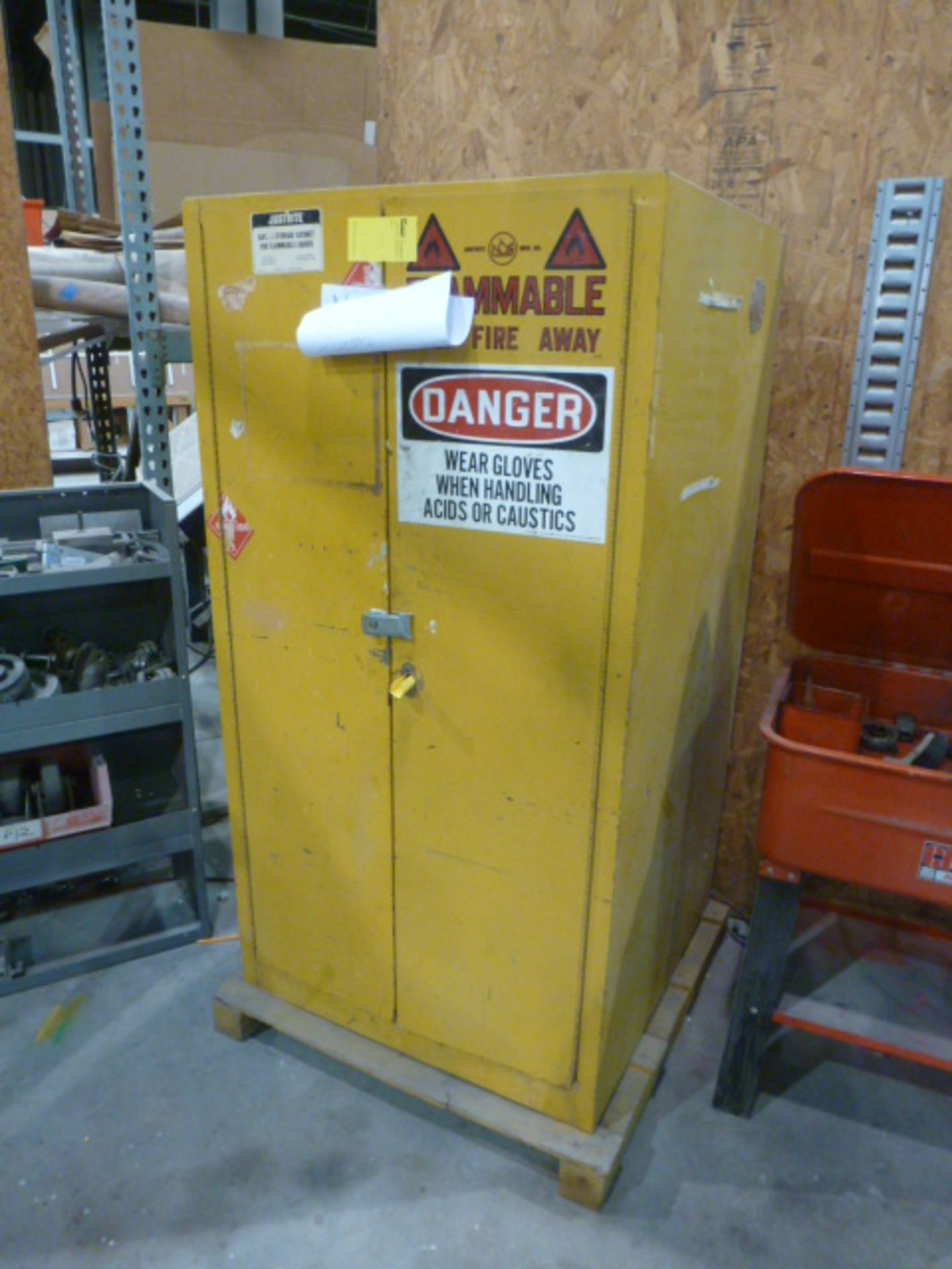 Fire Proof Storage Cabinet (Cabinet Only No Contents)