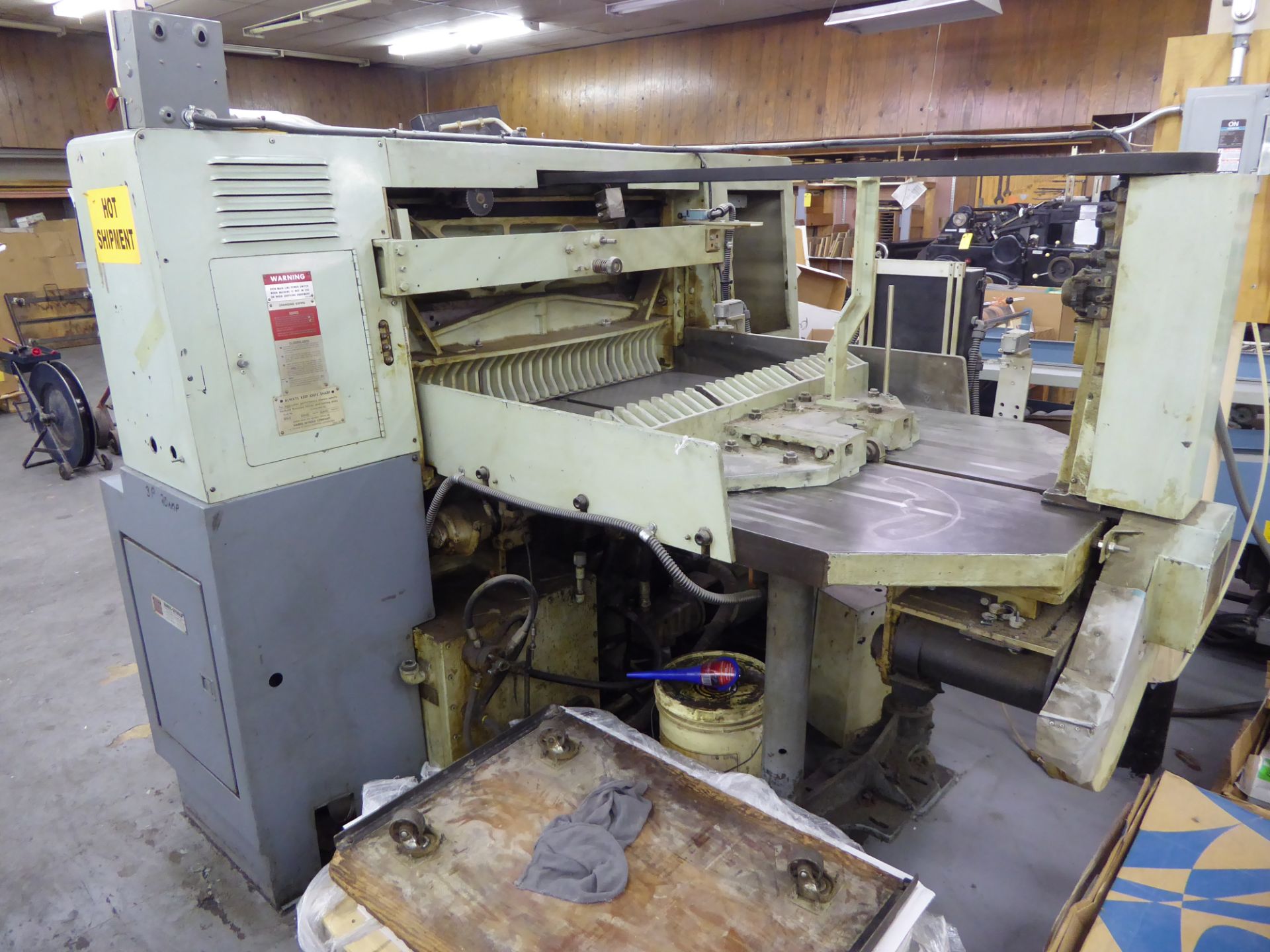 Harris Intertype Seybold Citation Cutter, m/n CLB-S, s/n 5456 - Image 3 of 3