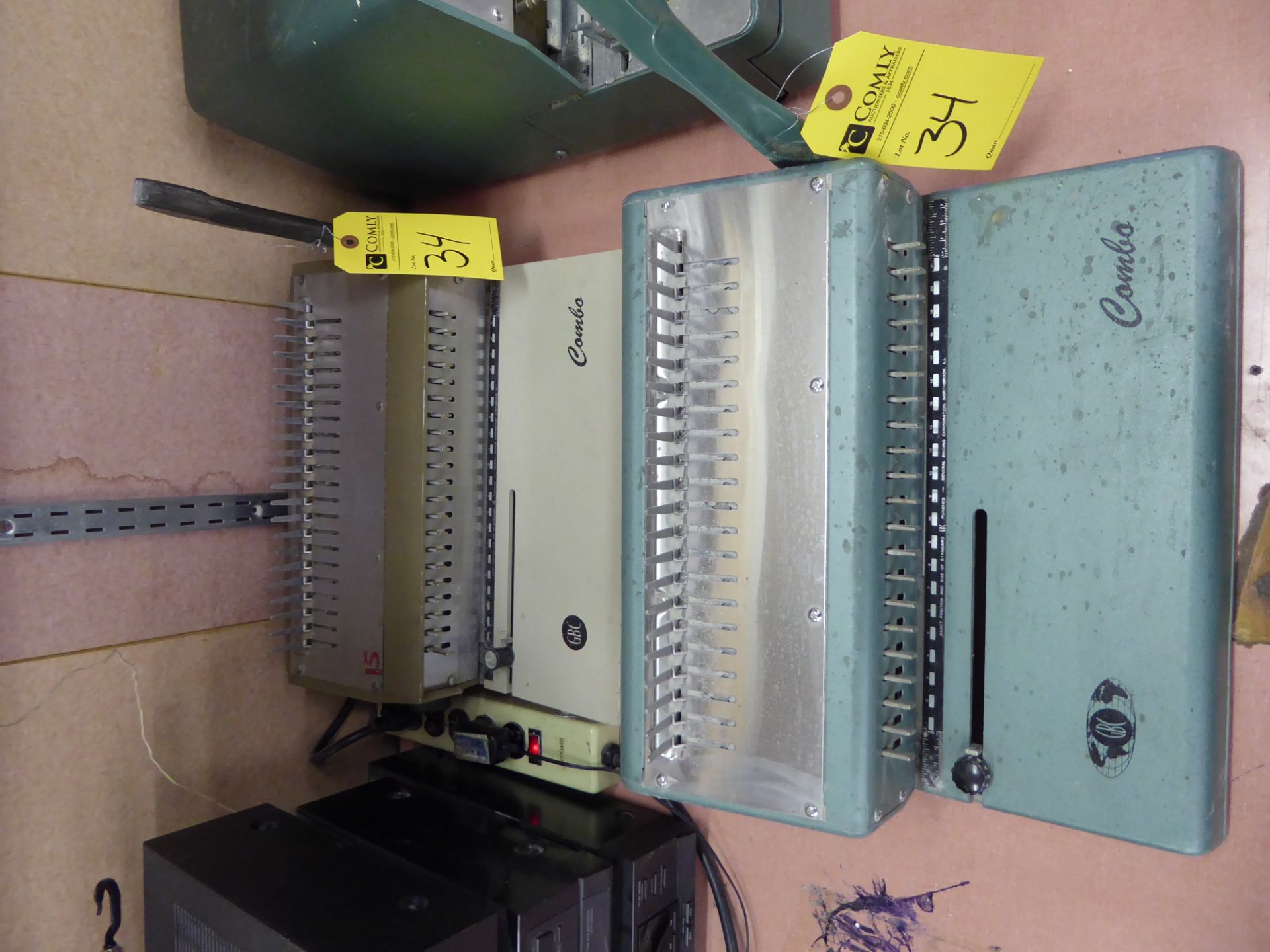 GBC Combo Binding Machines (2 each)