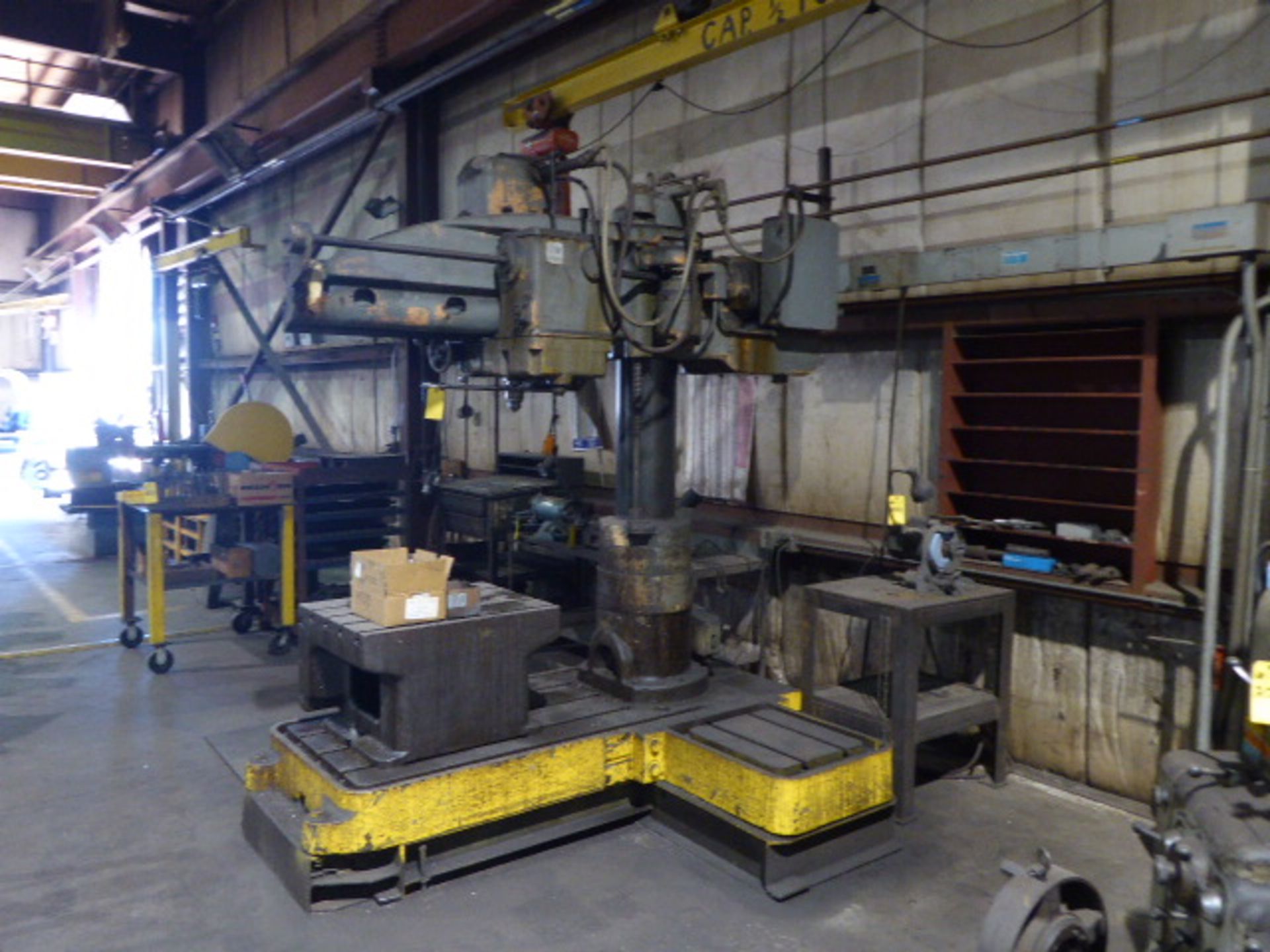 Carlton Radial Drill Press, 4' Arm, s/n 1A3003 - Image 3 of 3