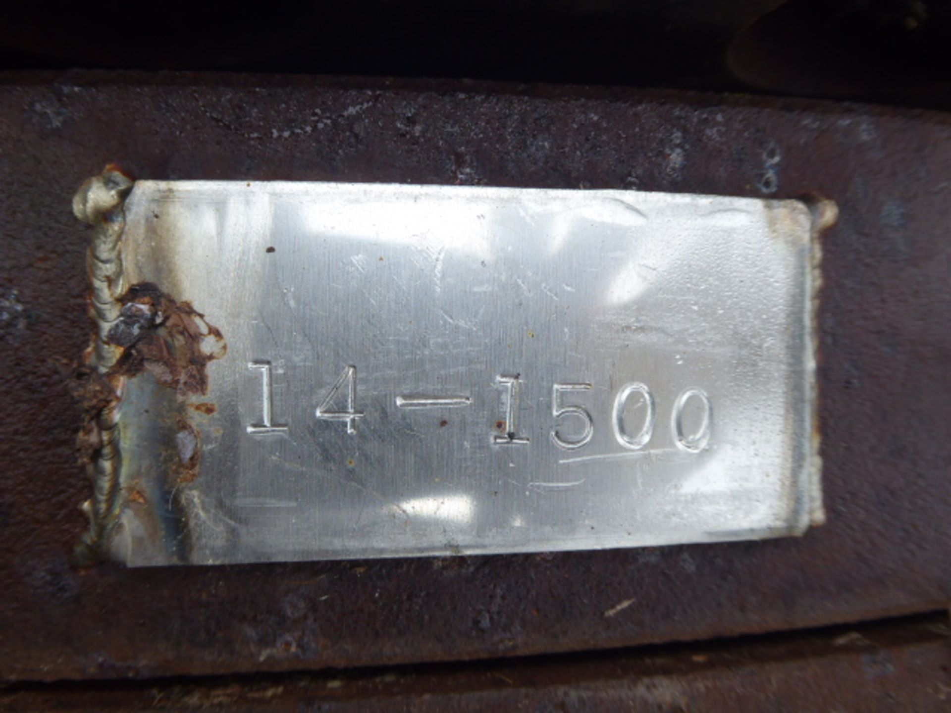 Steel Blind Flange, 14", 1500 Lbs. Rated (as marked) - Image 2 of 2