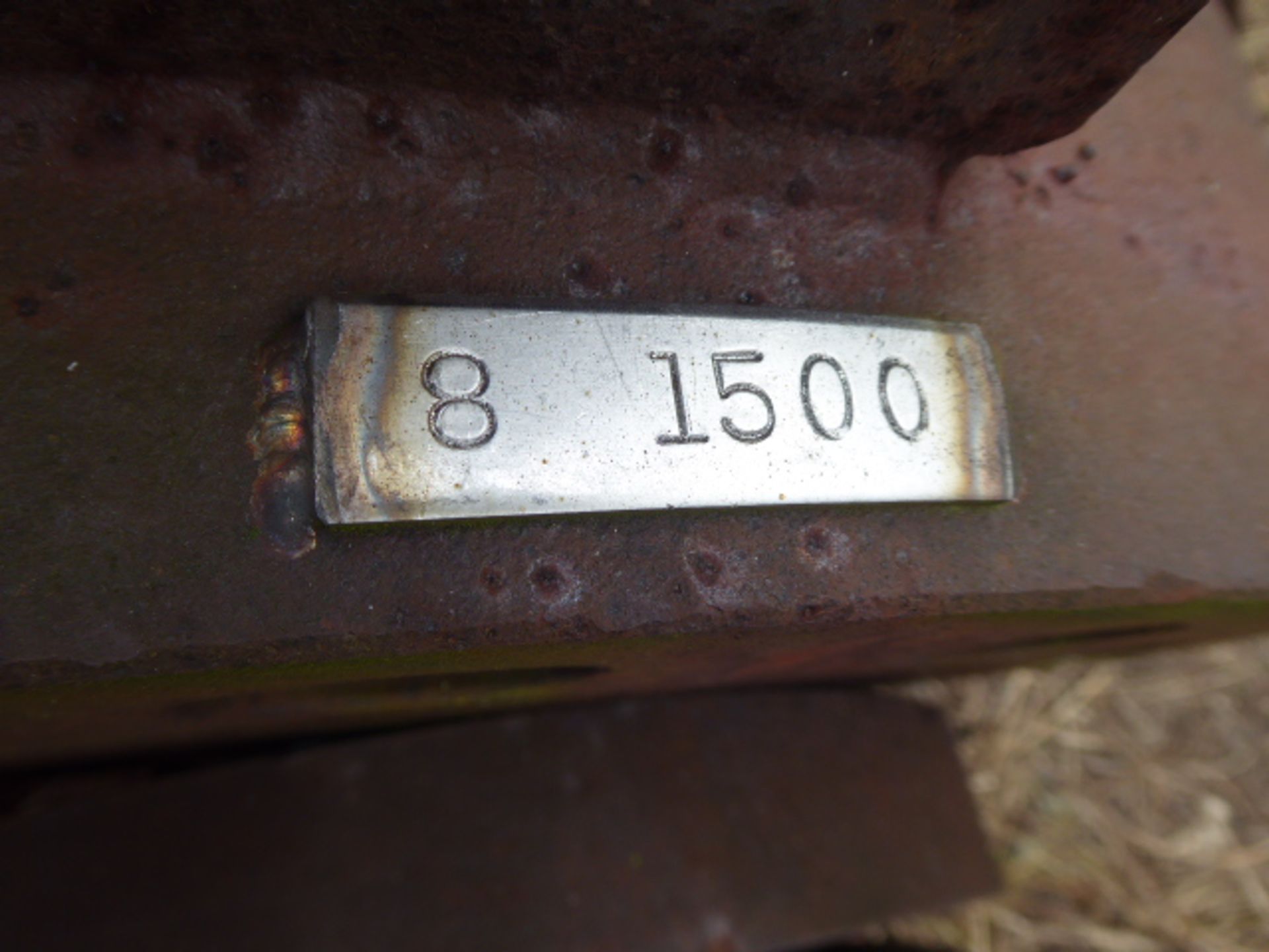 Steel Blind Flanges, 8", 1500 Lbs. Rated (as marked) (2 Each) - Image 2 of 2