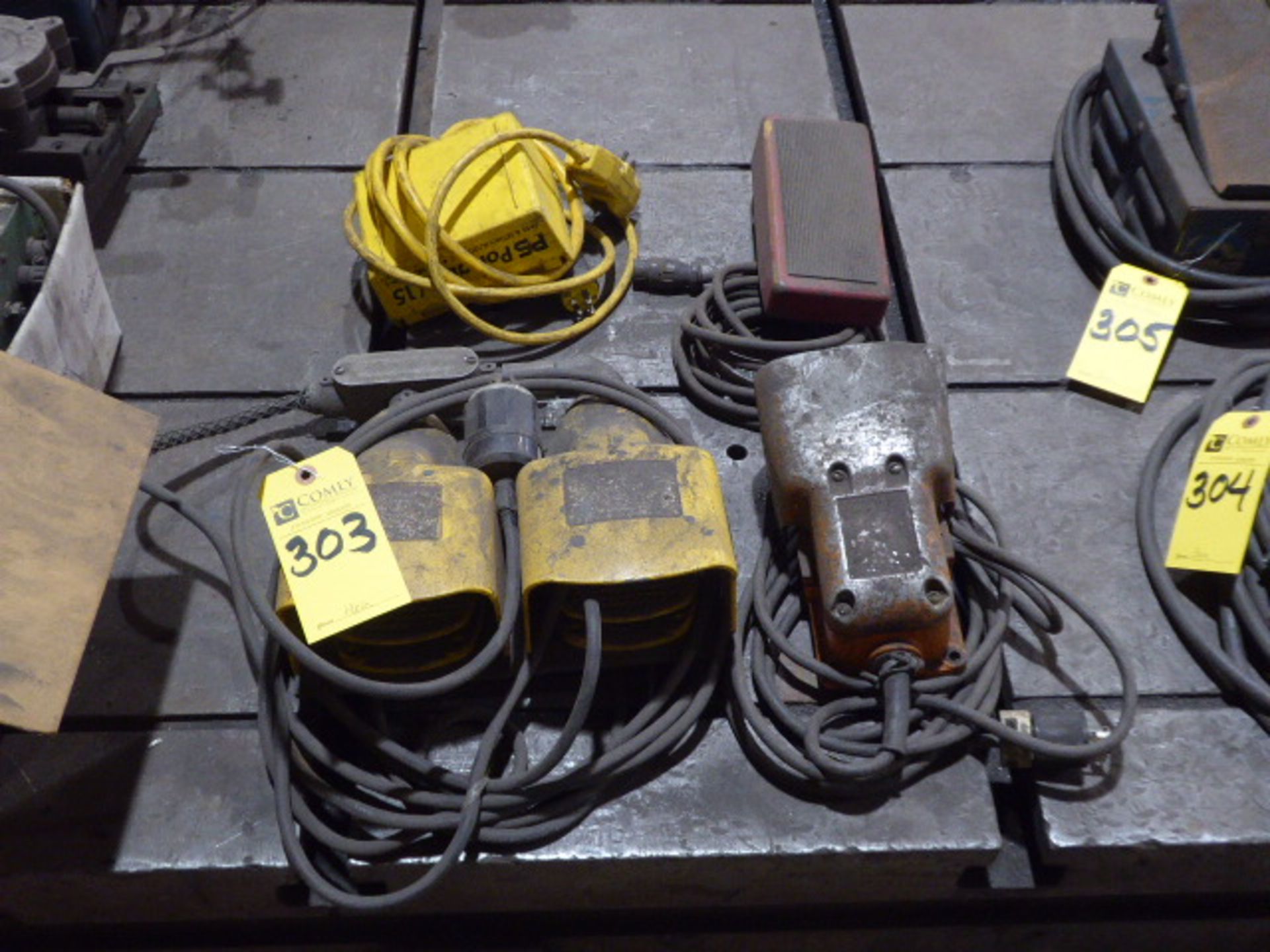 Welding Foot Pedals, Asst. (4 Each)