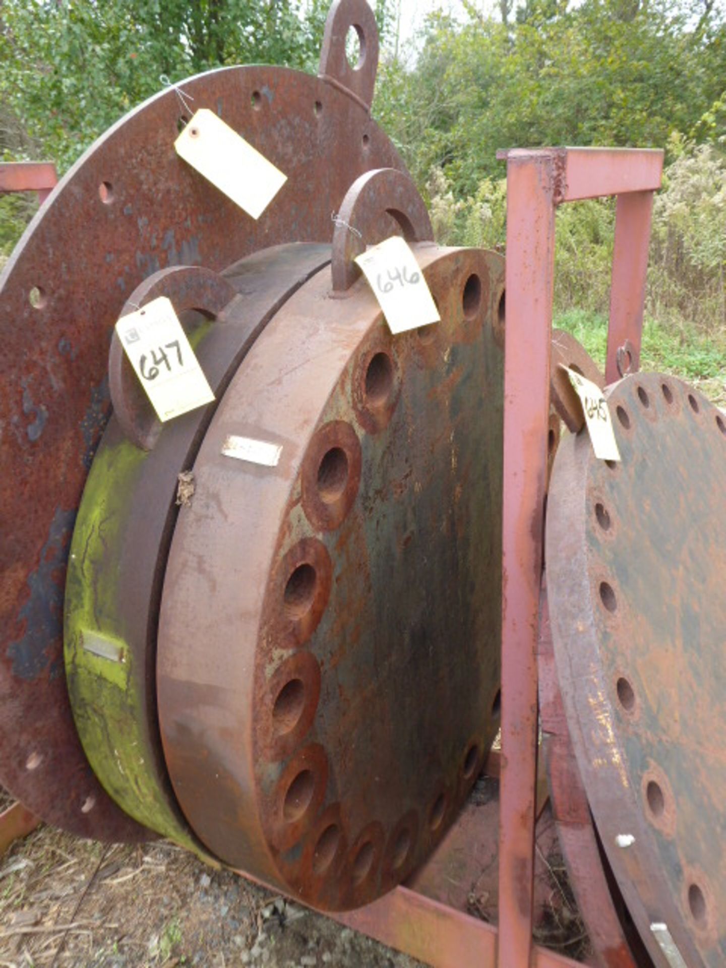 Steel Blind Flange, 24", 900 Lbs. Rated (as marked)