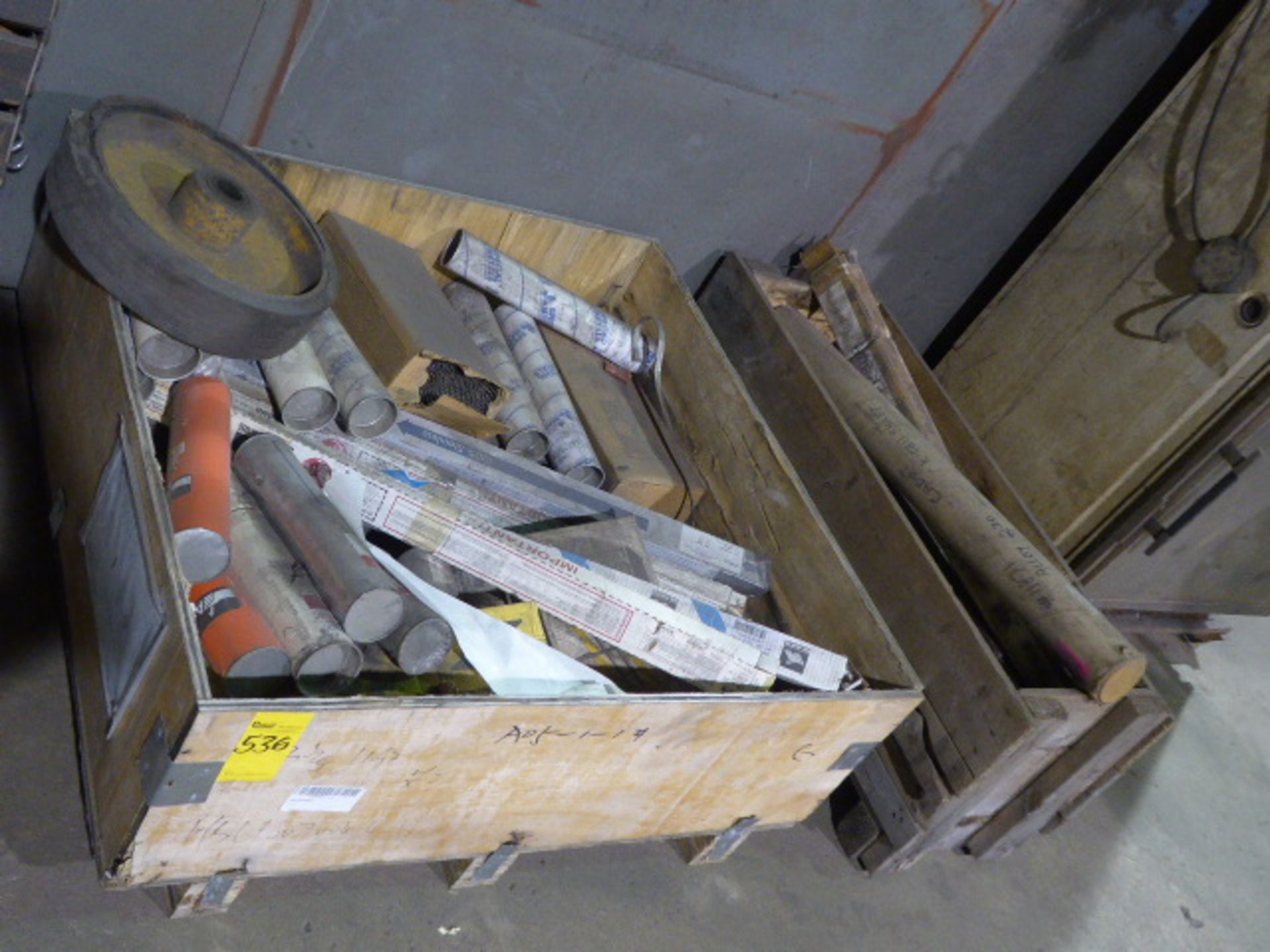 Welding Rods & Wire, Asst. (2 Crates) (Lot)