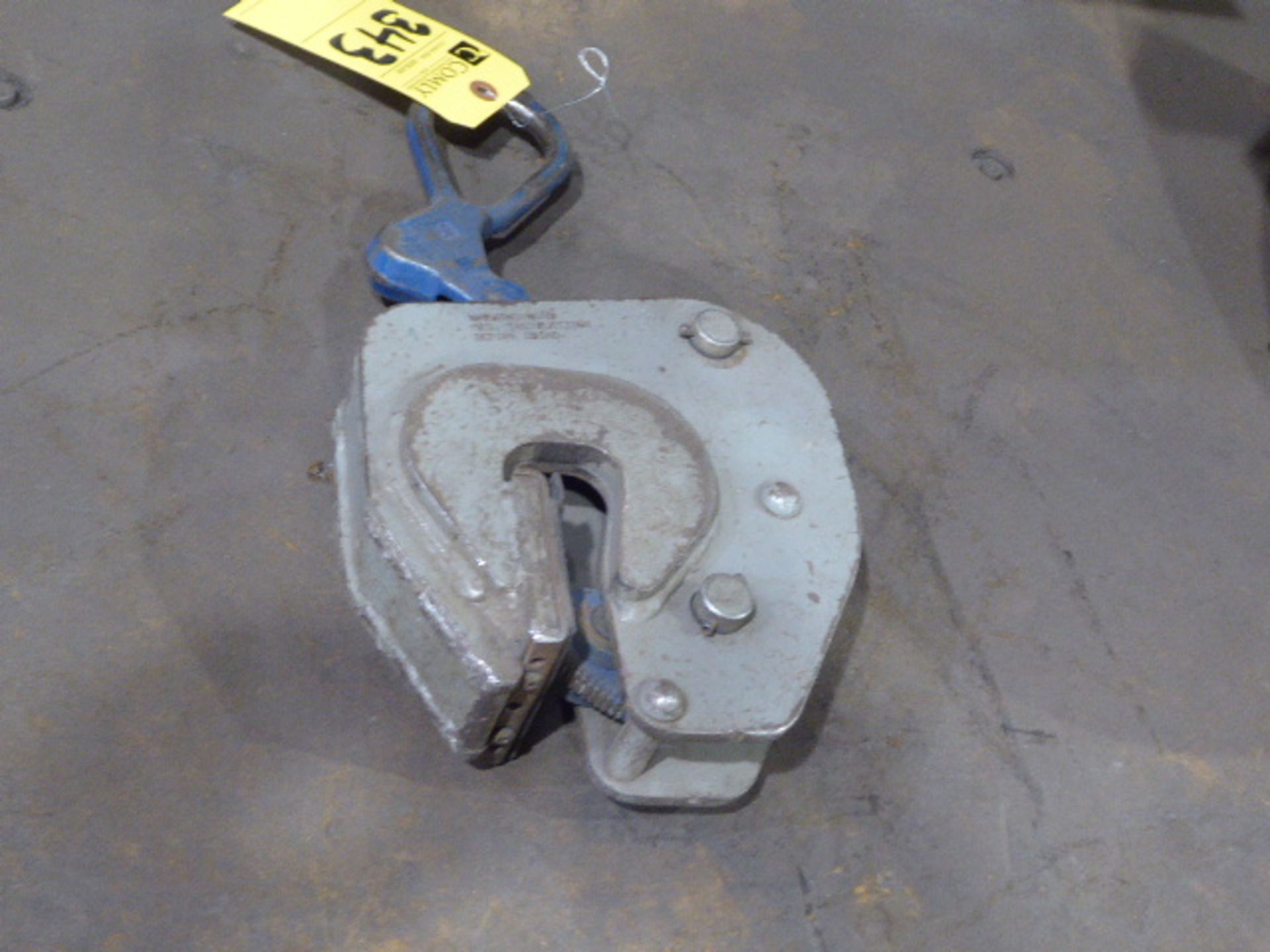 Plate Lifting Clamp, 1-Ton