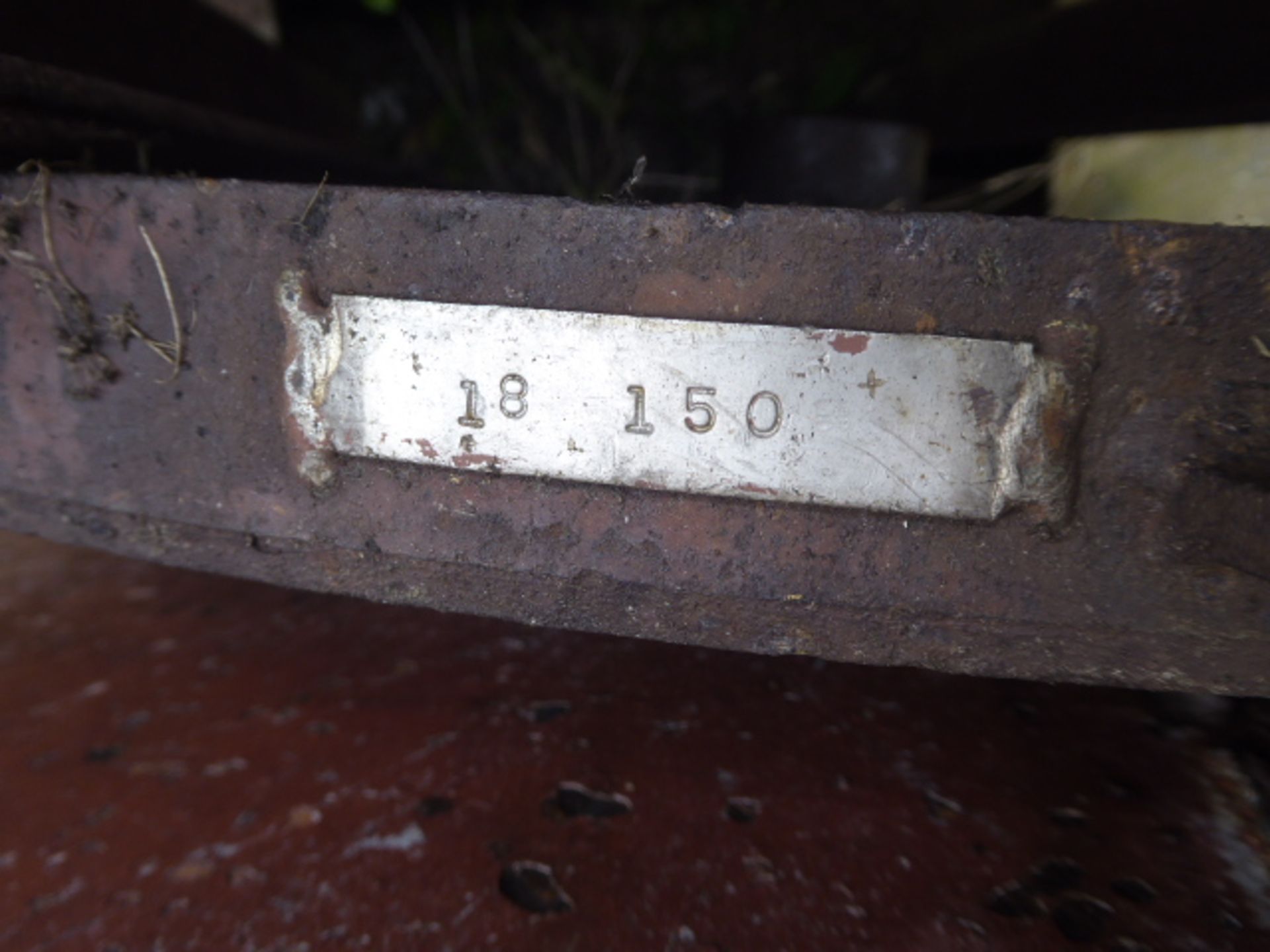 Steel Blind Flange, 18", 150 Lbs. Rated (as marked) - Image 2 of 2