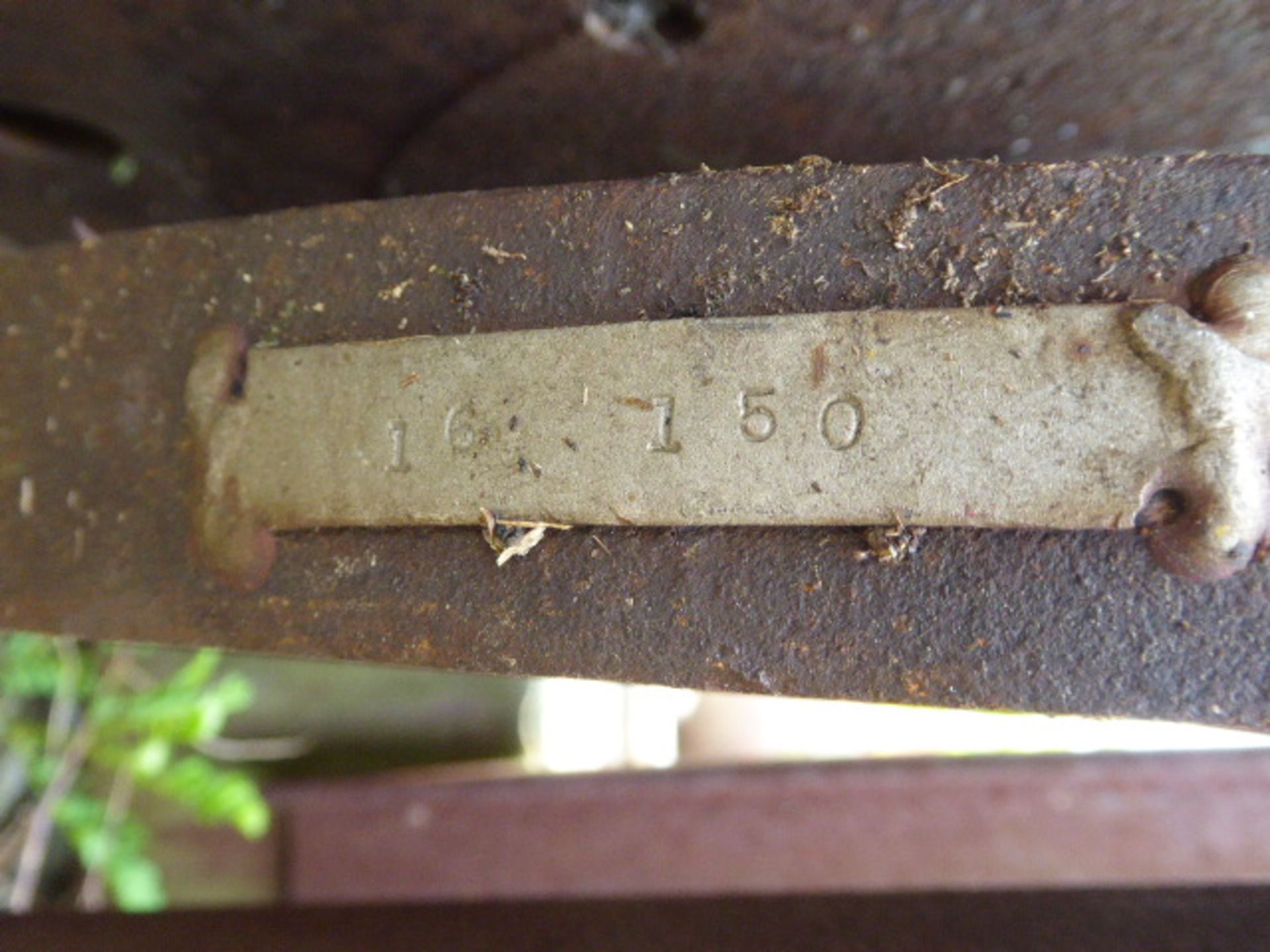 Steel Blind Flange, 16", 150 Lbs. Rated (as marked) - Image 2 of 2