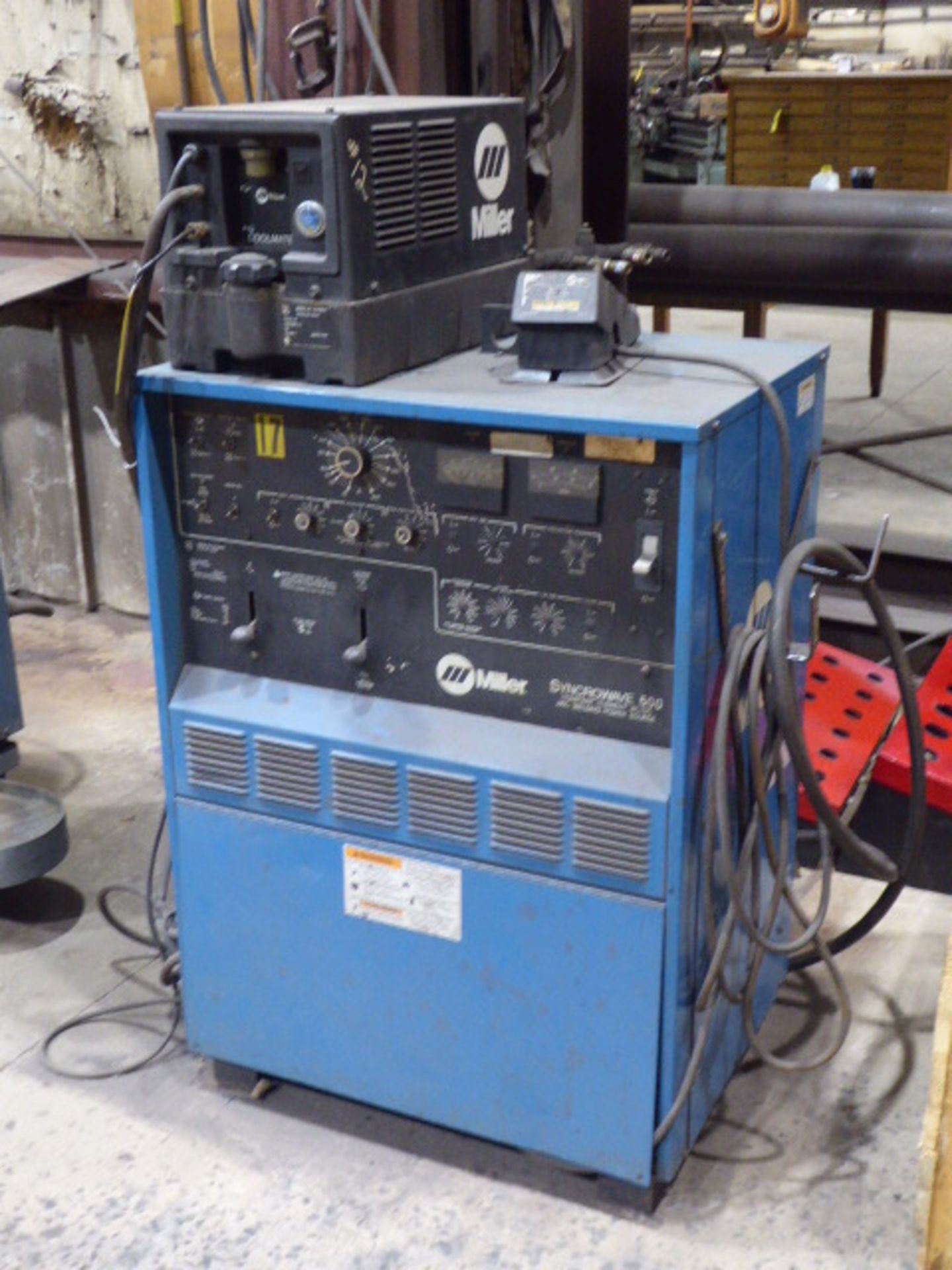 Miller HF Tig/Stick Welding Machine, m/n Syncrowave 500, s/n KK126435