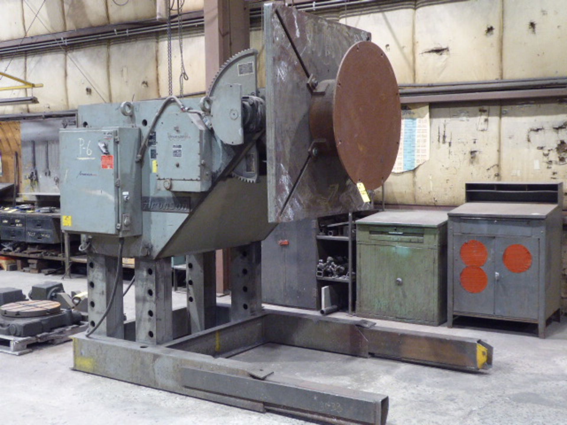 Aronson Welding Positioner, 16,000# Capacity, m/n HD160A-VST, s/n 78122