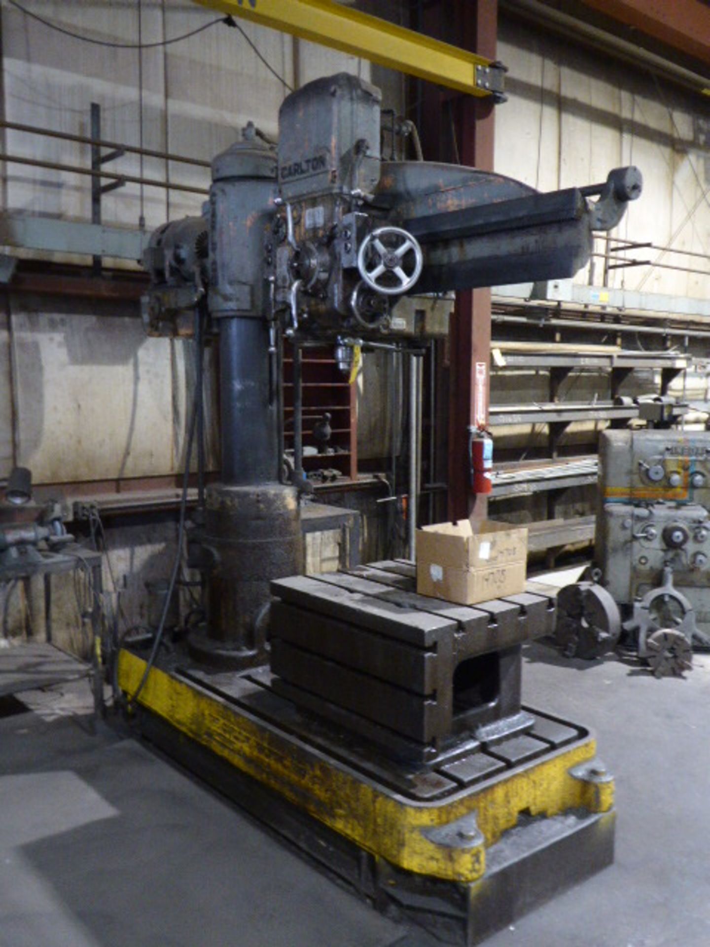 Carlton Radial Drill Press, 4' Arm, s/n 1A3003 - Image 2 of 3