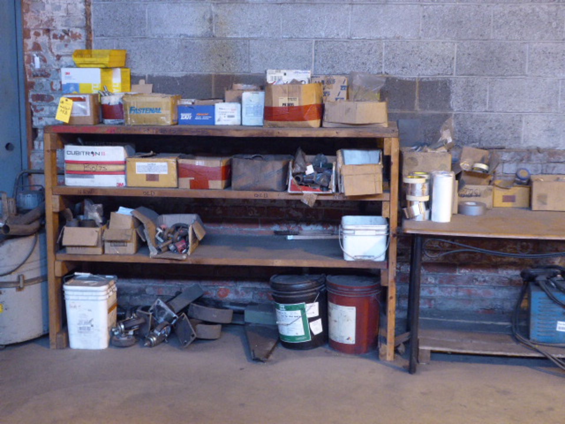 Shelving, Pipe Fittings, Lockers, Casters, Etc. (Lot) - Image 3 of 3