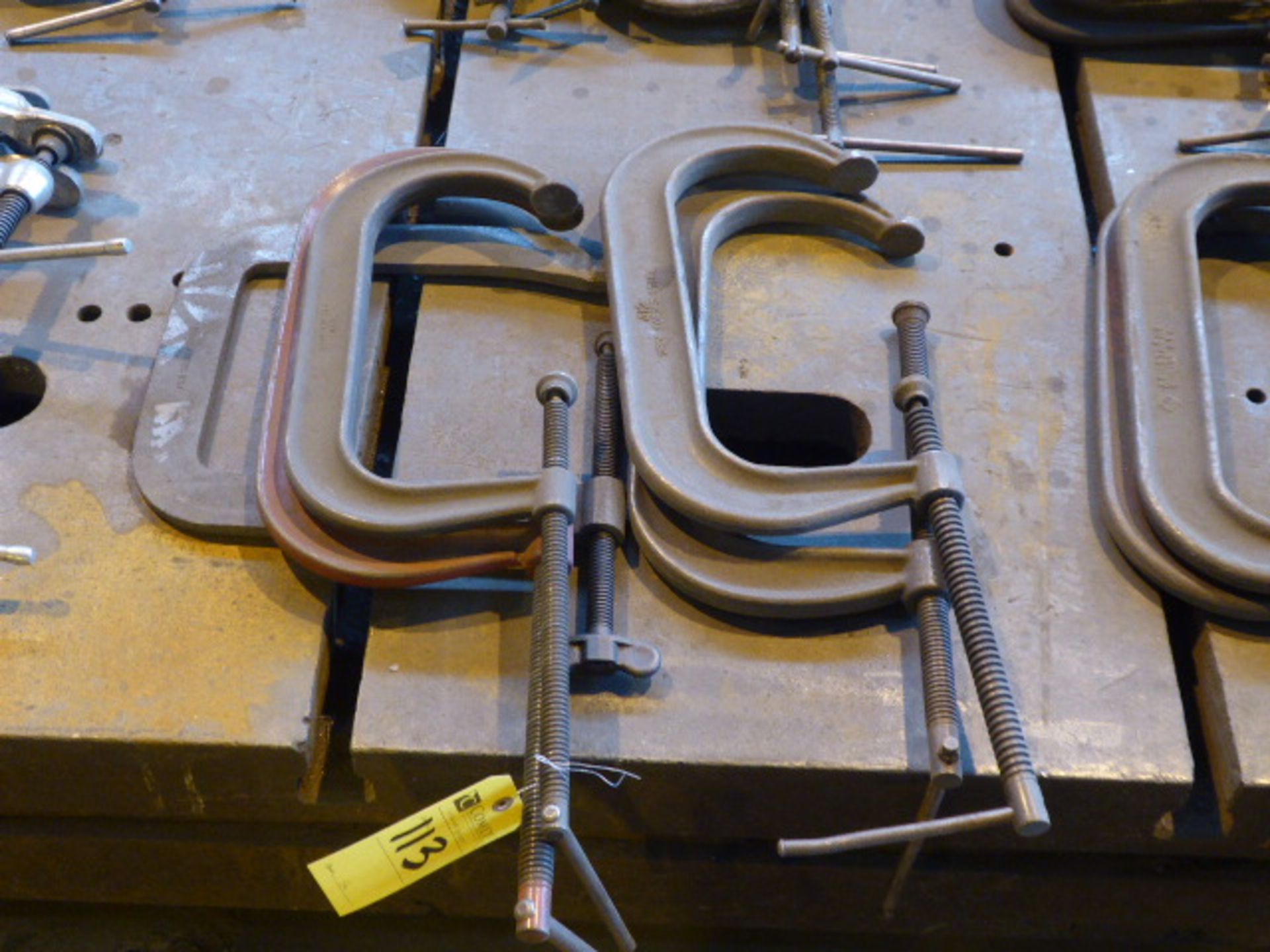 C Clamps, Asst. (5 Each)