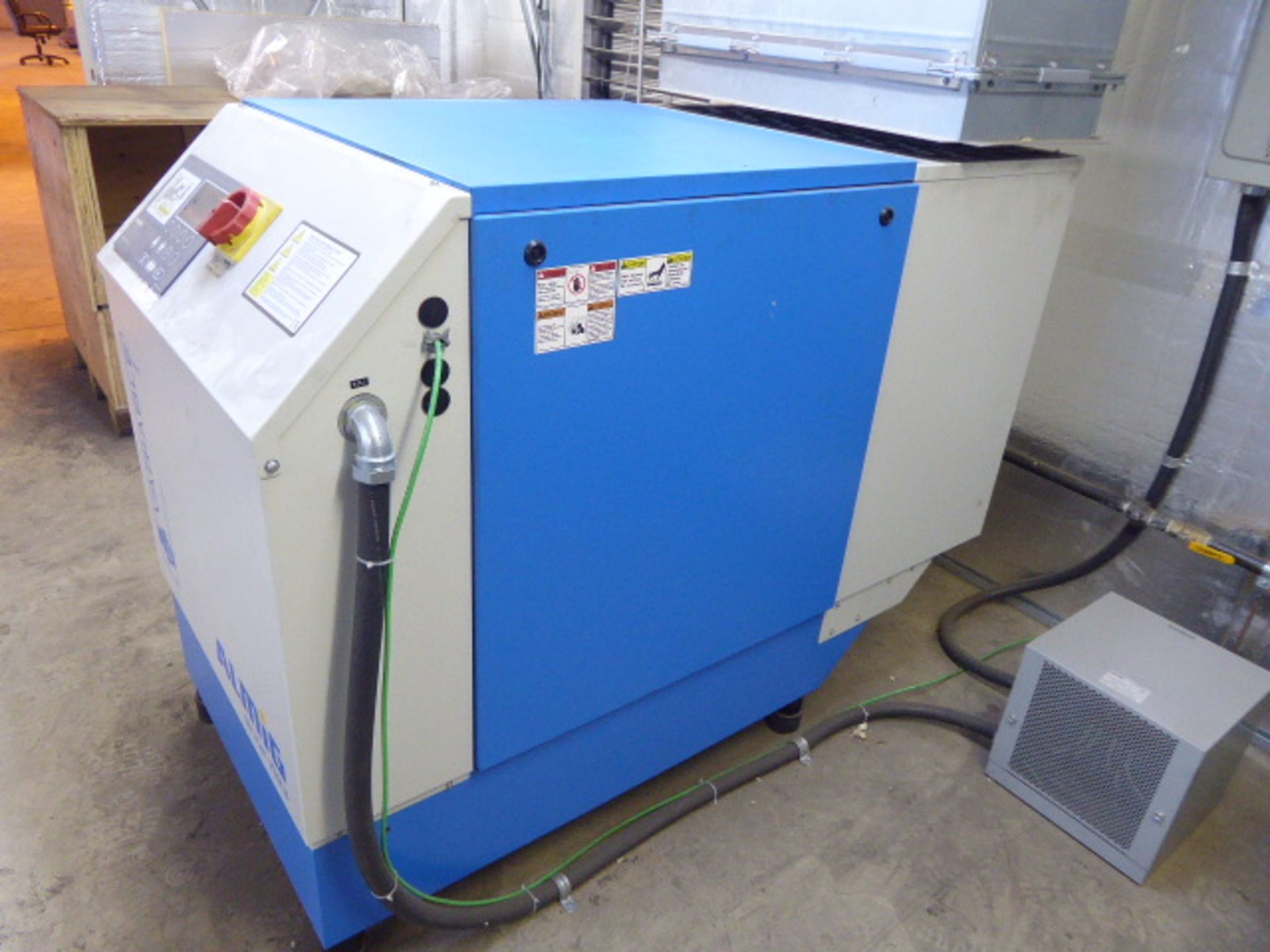 2014 Almig Air Compressor w/Shed, 30-HP, m/n Variable 24/30, s/n F1400112/S0027845 - Image 2 of 6