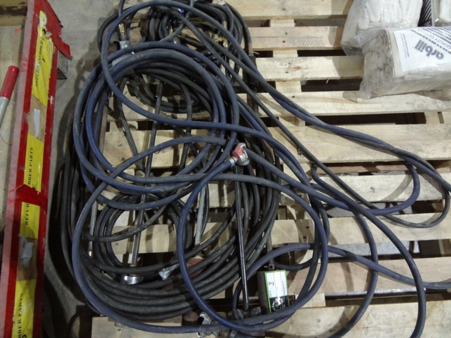 (qty - 4) Torches Hoses- ***Located in Chattanooga TN*** 2' Long w/ Gas Hose Metal Working Torches - Image 2 of 6