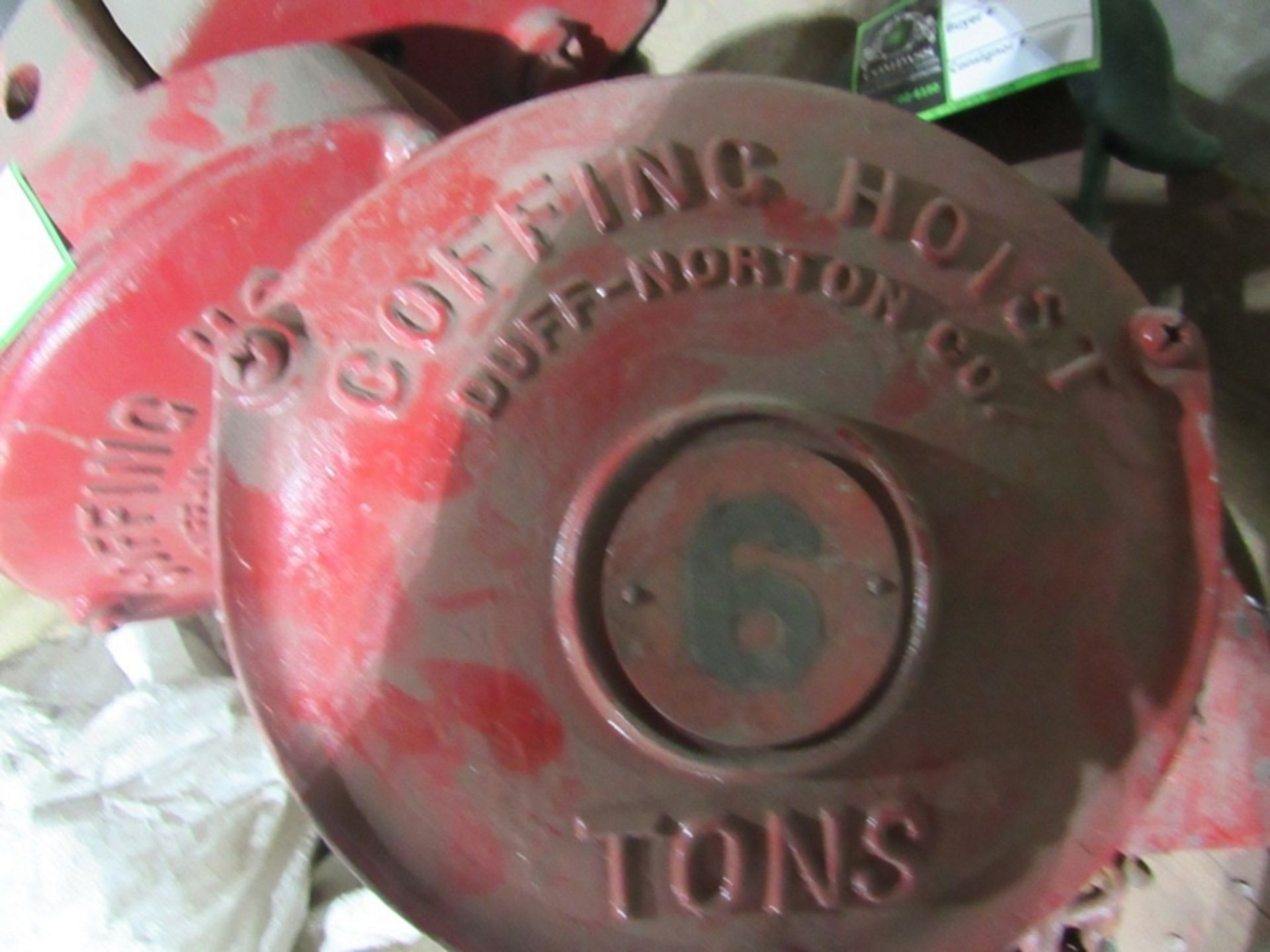 Coffing 6 Ton Chain Hoist- ***Located in Chattanooga, TN*** MFR - Coffing - Image 2 of 2