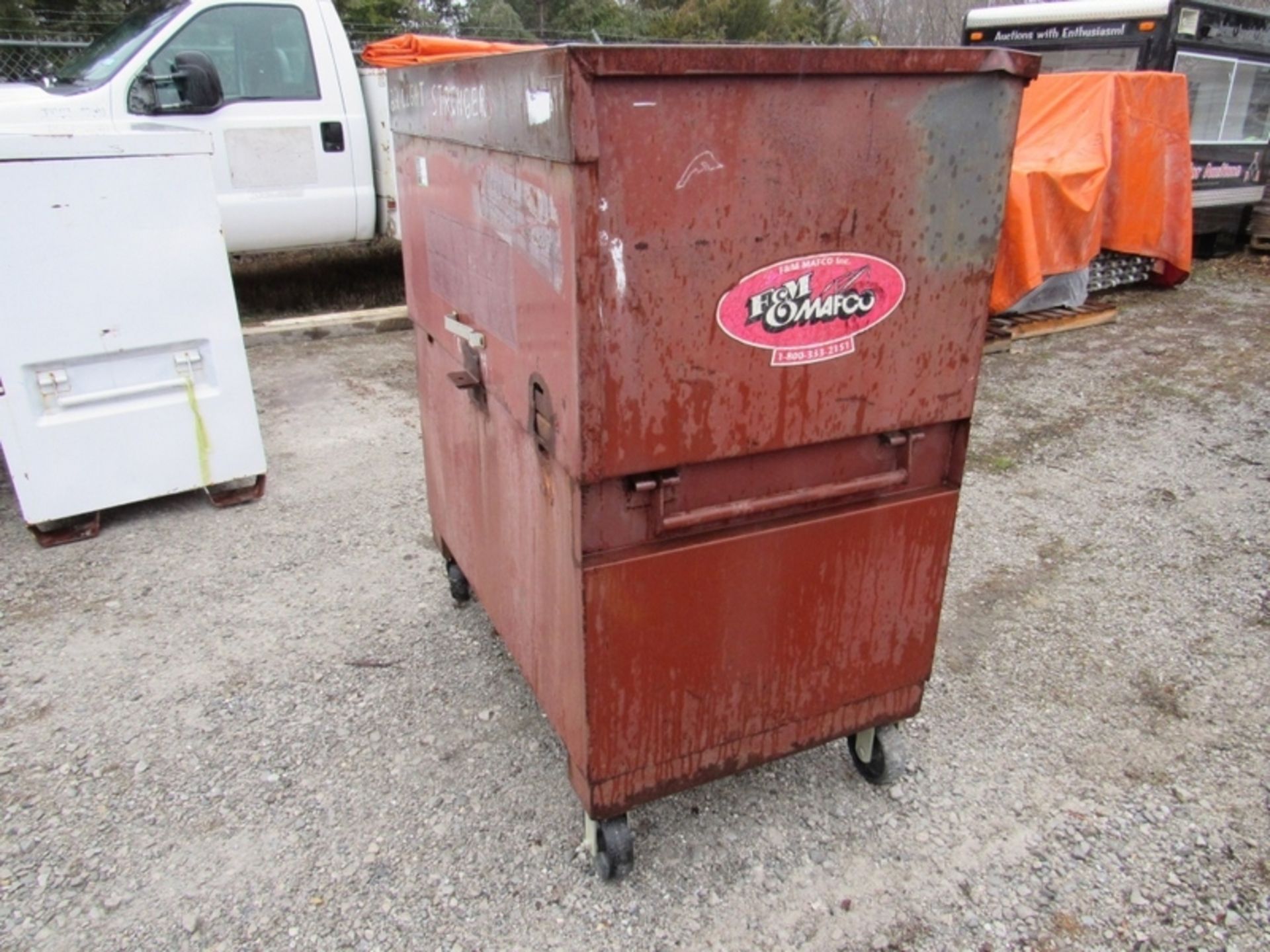 Rolling Jobox- ***Located in Chattanooga, TN*** MFR - Jobox 4' x 30" x 4' - Image 2 of 6