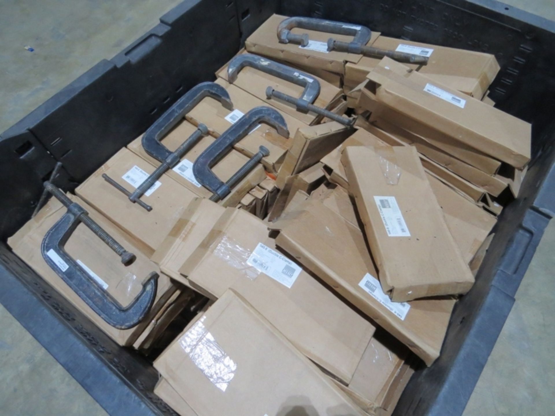 (approx qty - 120) "New" Bessey C-Clamps- ***Located in Chattanooga TN*** 8" Ductile Clamps *Crate - Image 3 of 3