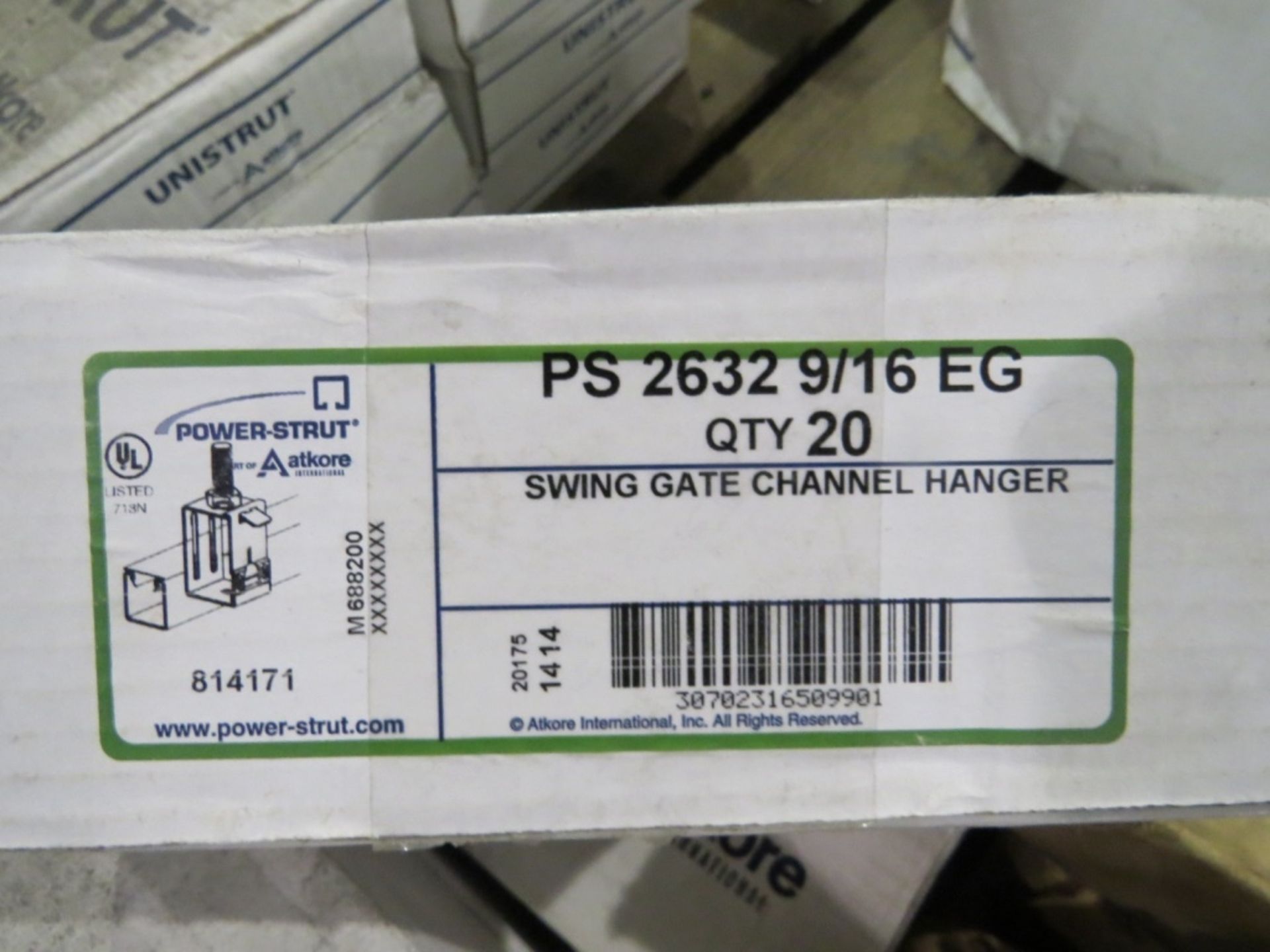 Square Washers and Raceway Splice Fittings- ***Located in Cleveland, TN*** MFR - Unistrut (approx - Image 10 of 12
