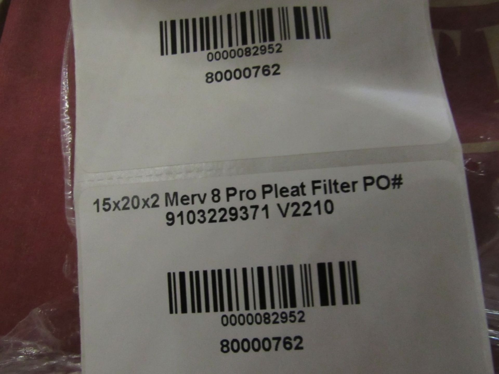 (approx qty - 80) Filters- ***Located in Cleveland, TN*** MFR - Pro Pleat 15" x 20" x 2" - Image 6 of 6