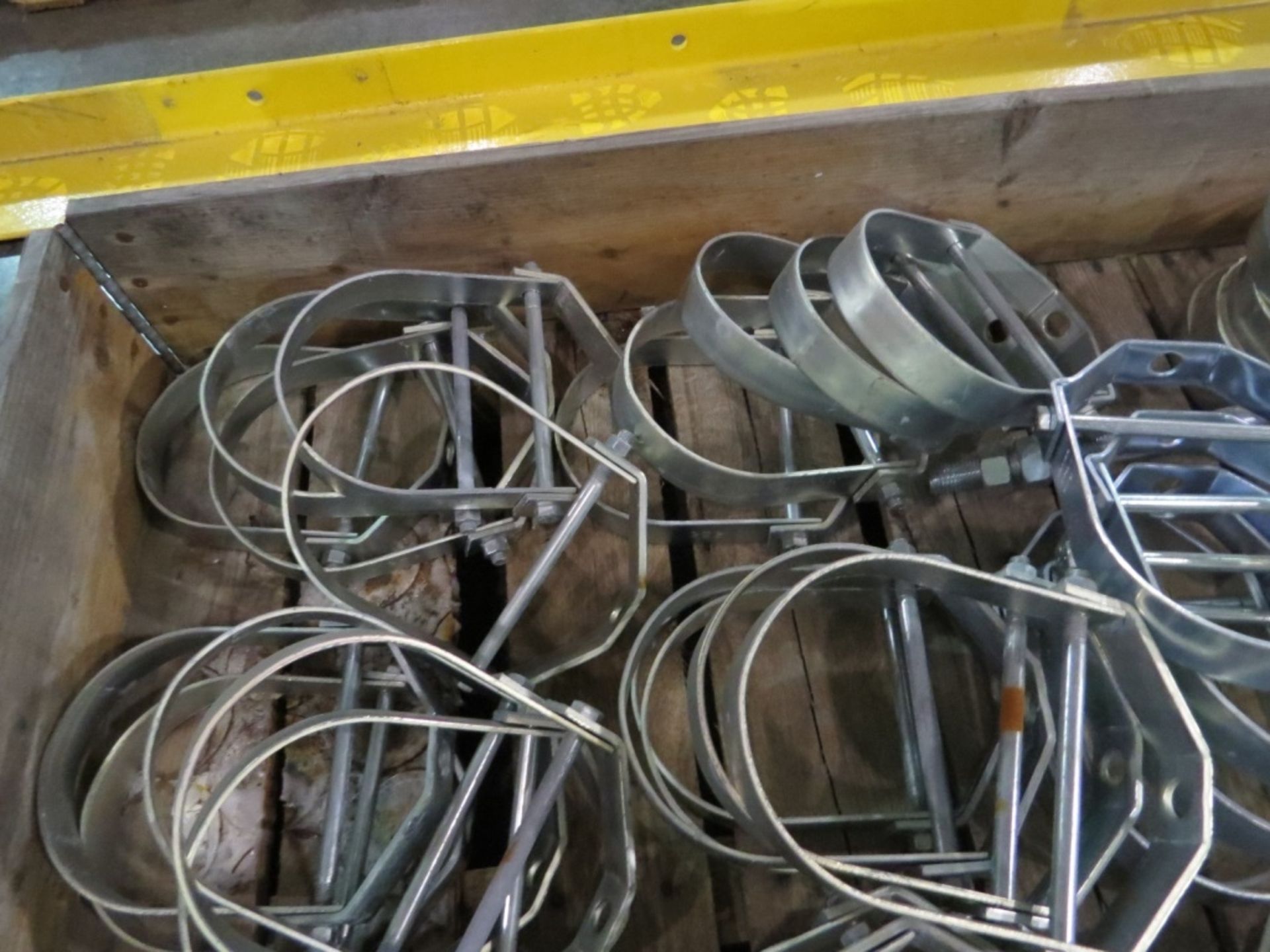 (approx qty - 65) 7" Clevis Hangers- ***Located in Cleveland, TN*** MFR - Unknown 7" - Image 3 of 4