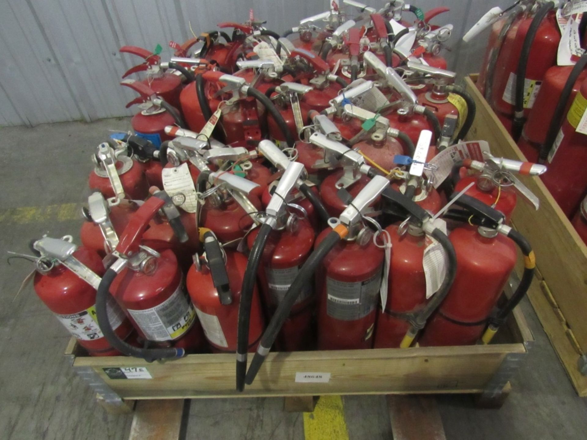 (qty - 59) Fire Extinguishers- ***Located in Cleveland, TN*** MFR's - Amerex, Ansul, Dilling 15 lbs