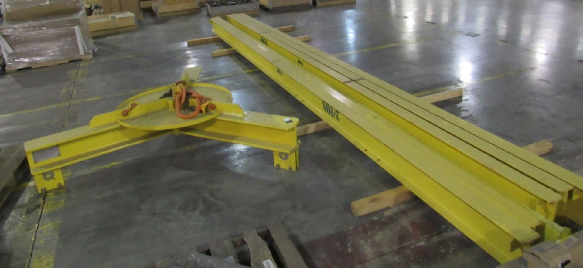 Overhead Crane Parts- ***Located in Cleveland, TN*** MFR - Tragfahigkeit (6) Beams/ Supports 25' x